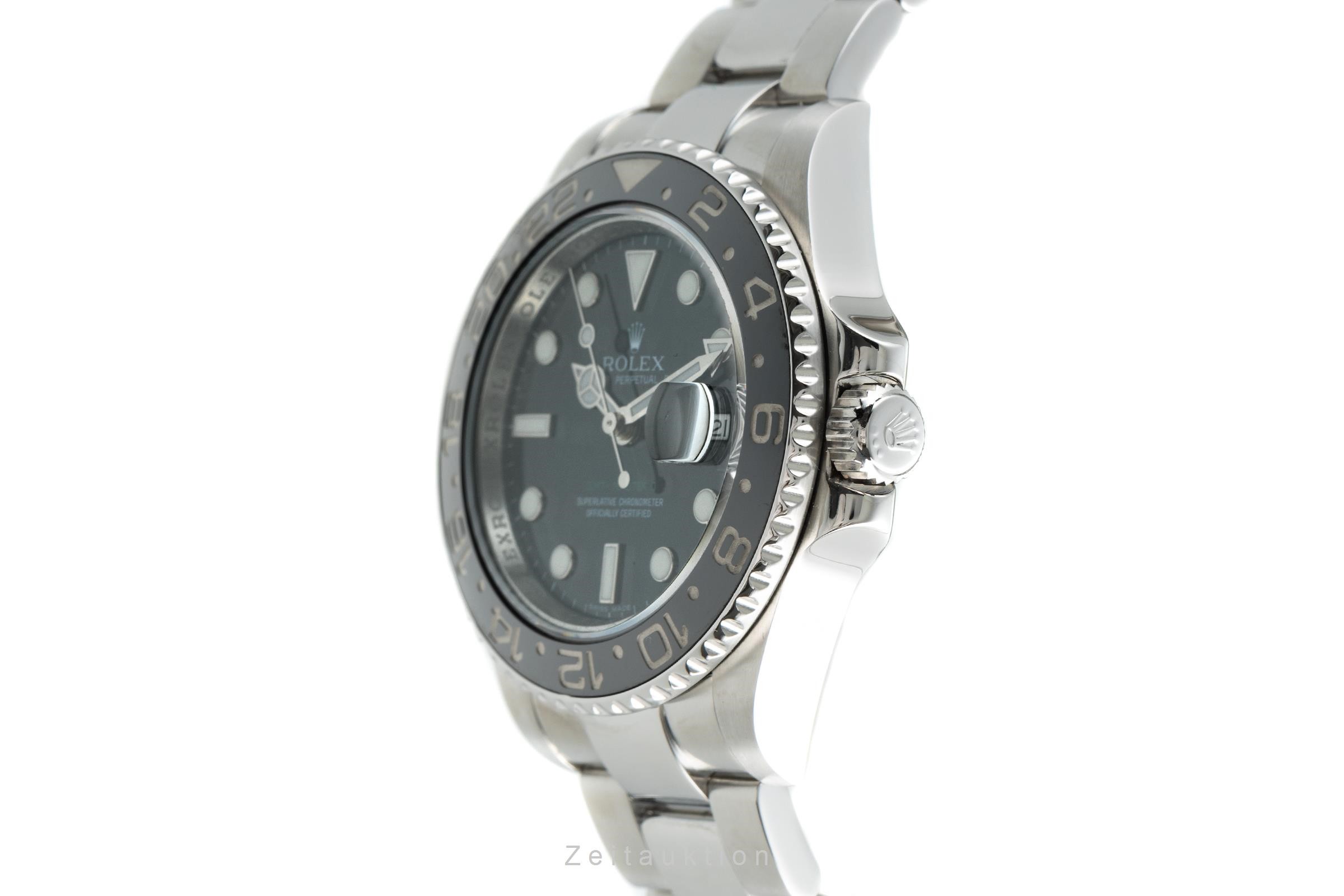 Rolex GMT Master II Stahl Automatik Kal. 3186 Ref. 116710  | Zeitauktion