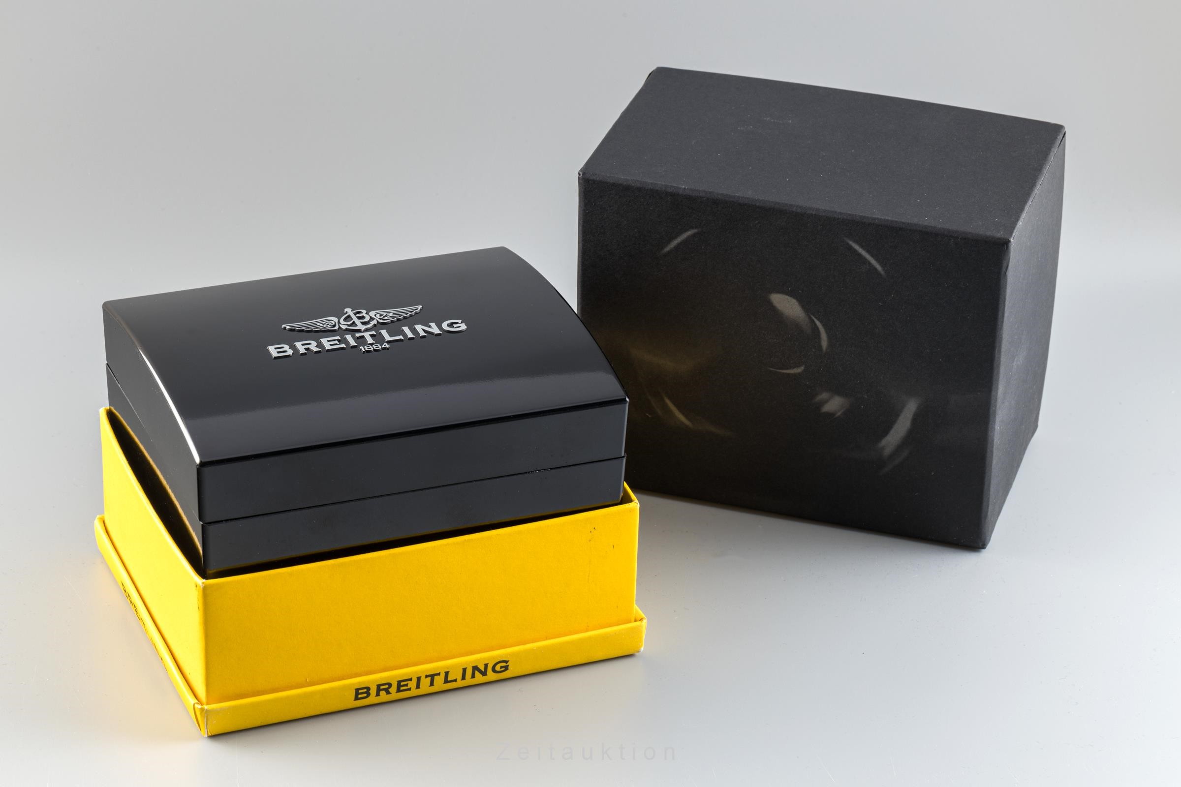 Breitling Montbrillant Chronograph Stahl / Gold Automatik Kal. B23  