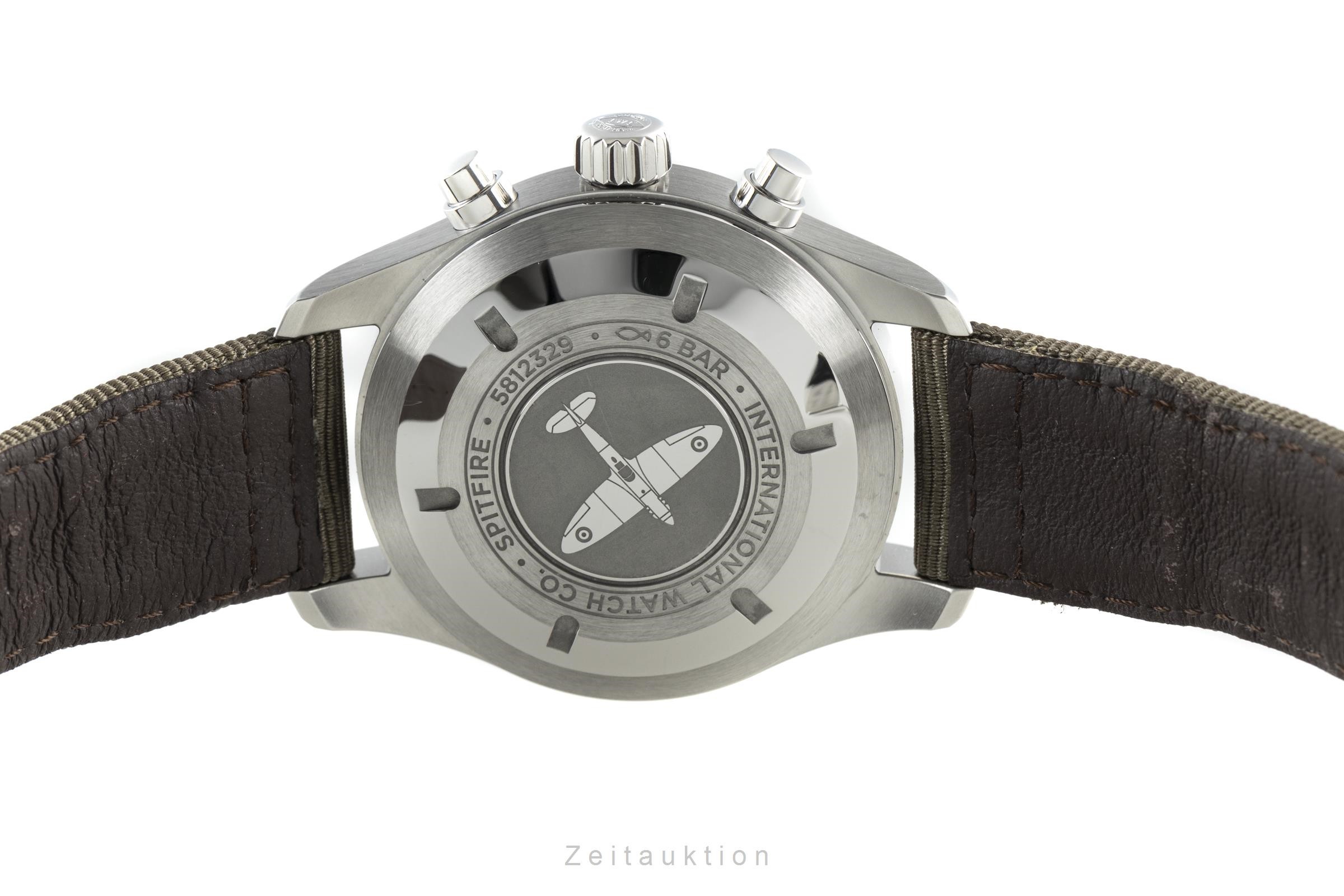 IWC Pilot cronógrafo acero automático Kal. C.69380 Ref. IW387901  | Zeitauktion