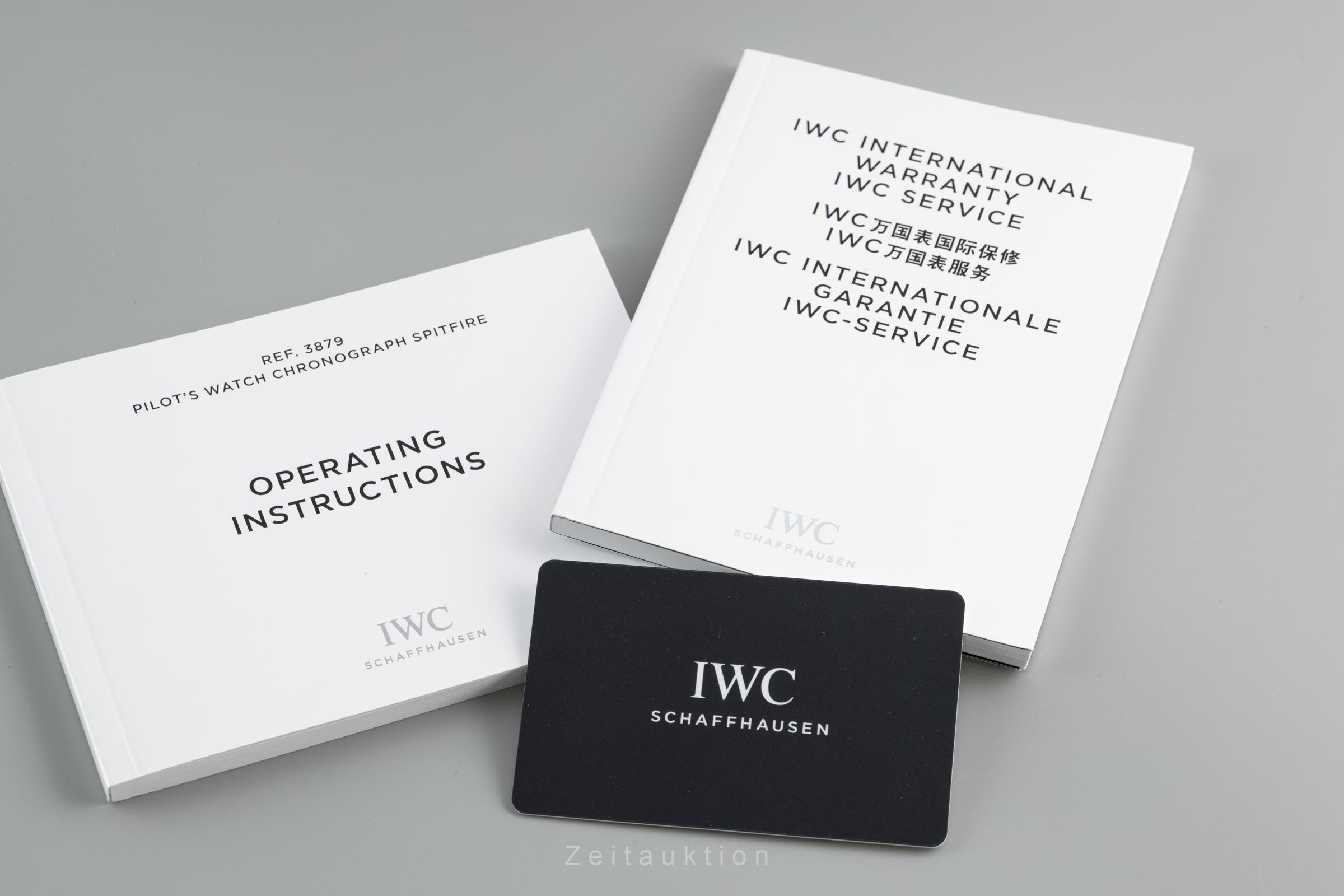 IWC Pilot cronógrafo acero automático Kal. C.69380 Ref. IW387901  | Zeitauktion
