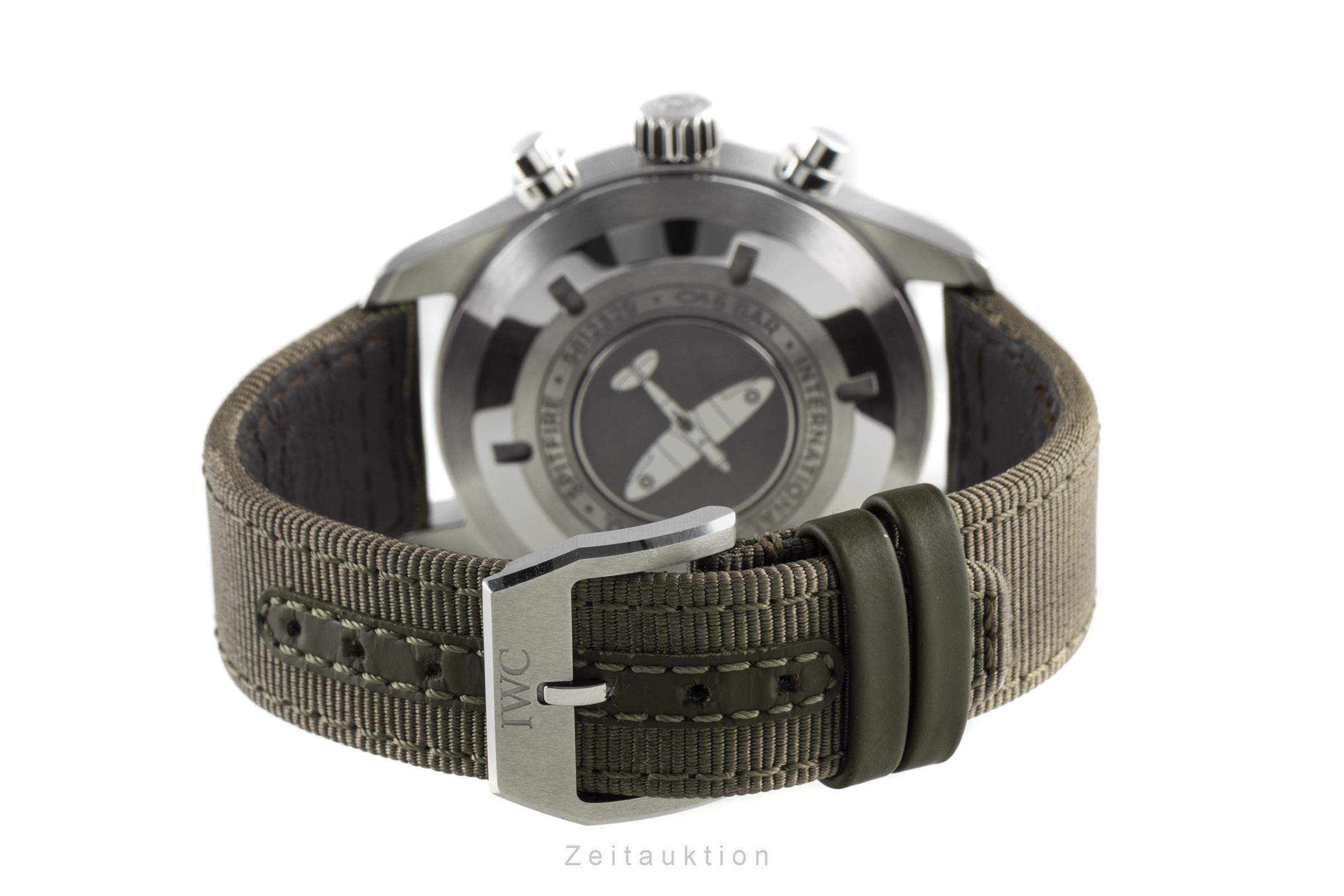 IWC Pilot cronógrafo acero automático Kal. C.69380 Ref. IW387901  | Zeitauktion