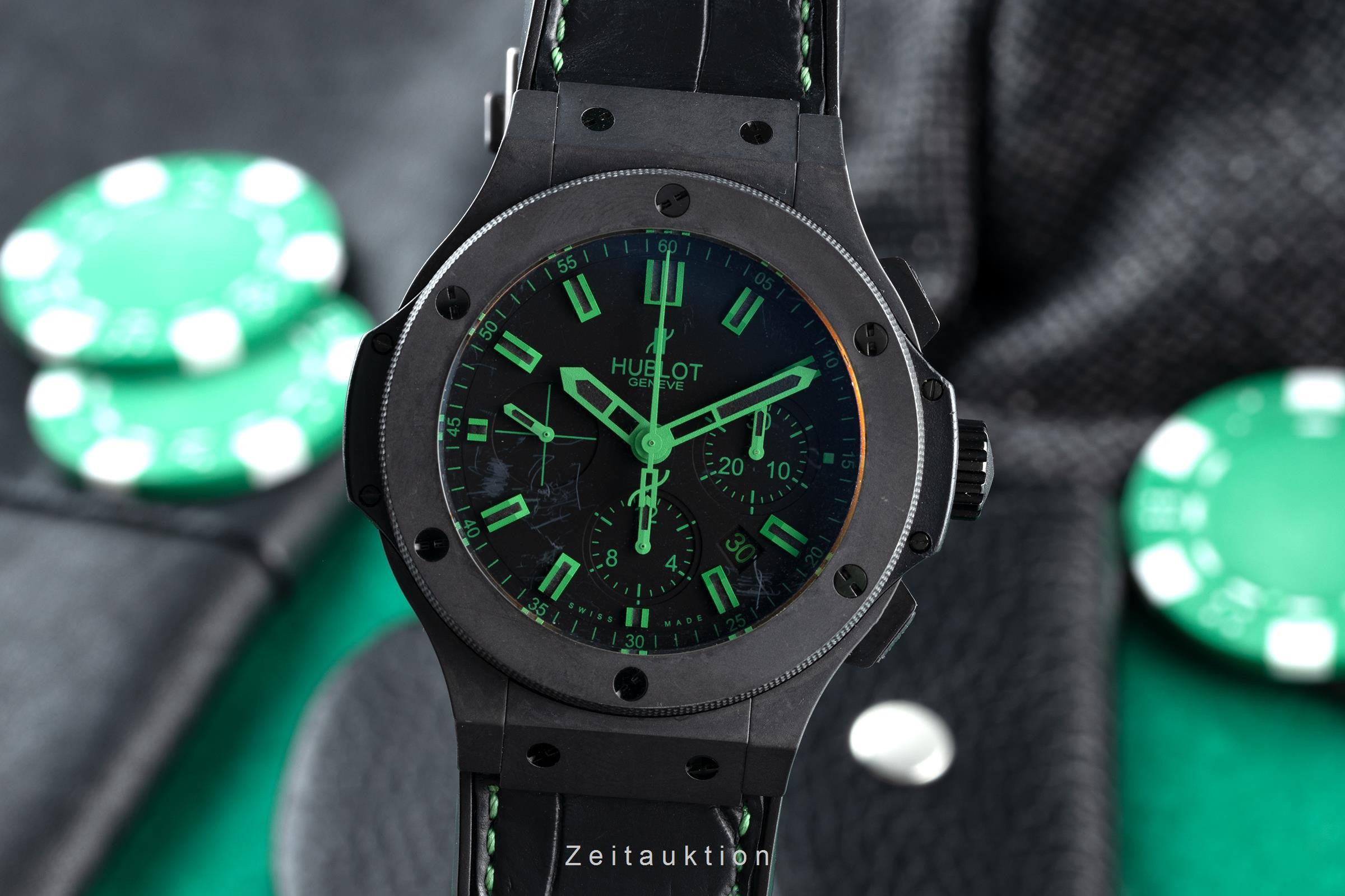 Hublot Big Bang cronografo ceramica / titanio automatismo Kal. HUB4100 Ref. 322.C1.1190.GRABG11 LIMITED EDITION | Zeitauktion