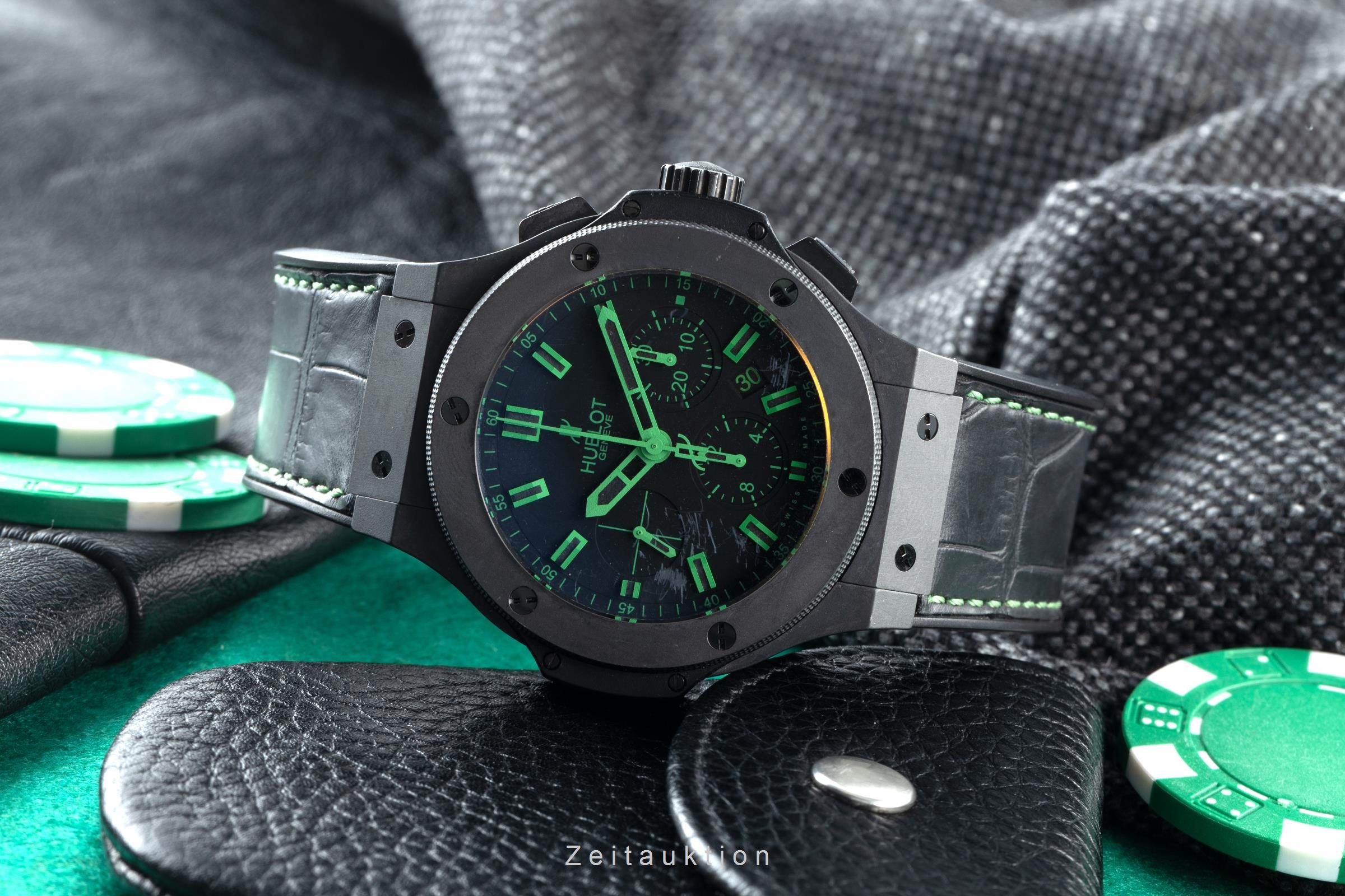 Hublot big hot sale bang green