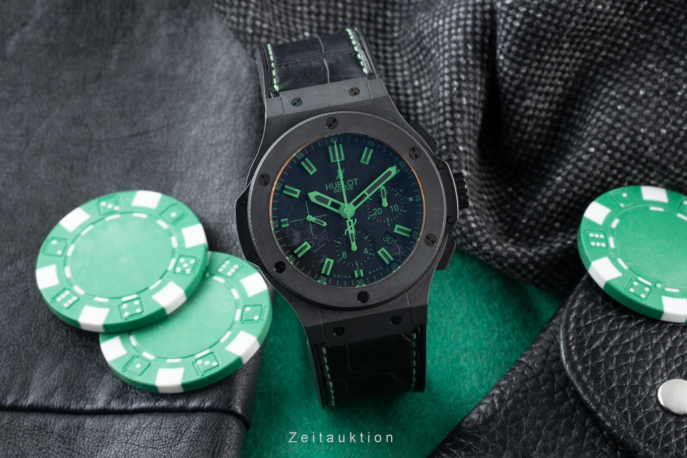 Hublot Big Bang Chronograph Keramik / Titan Automatik Kal. HUB4100 Ref. 322.C1.1190.GRABG11 LIMITED EDITION | Zeitauktion