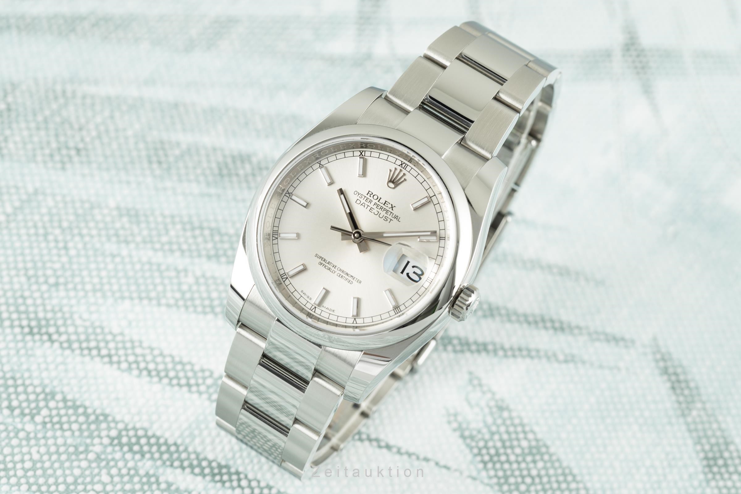 Rolex Datejust acero automático Kal. 3135 Ref. 116200  | Zeitauktion