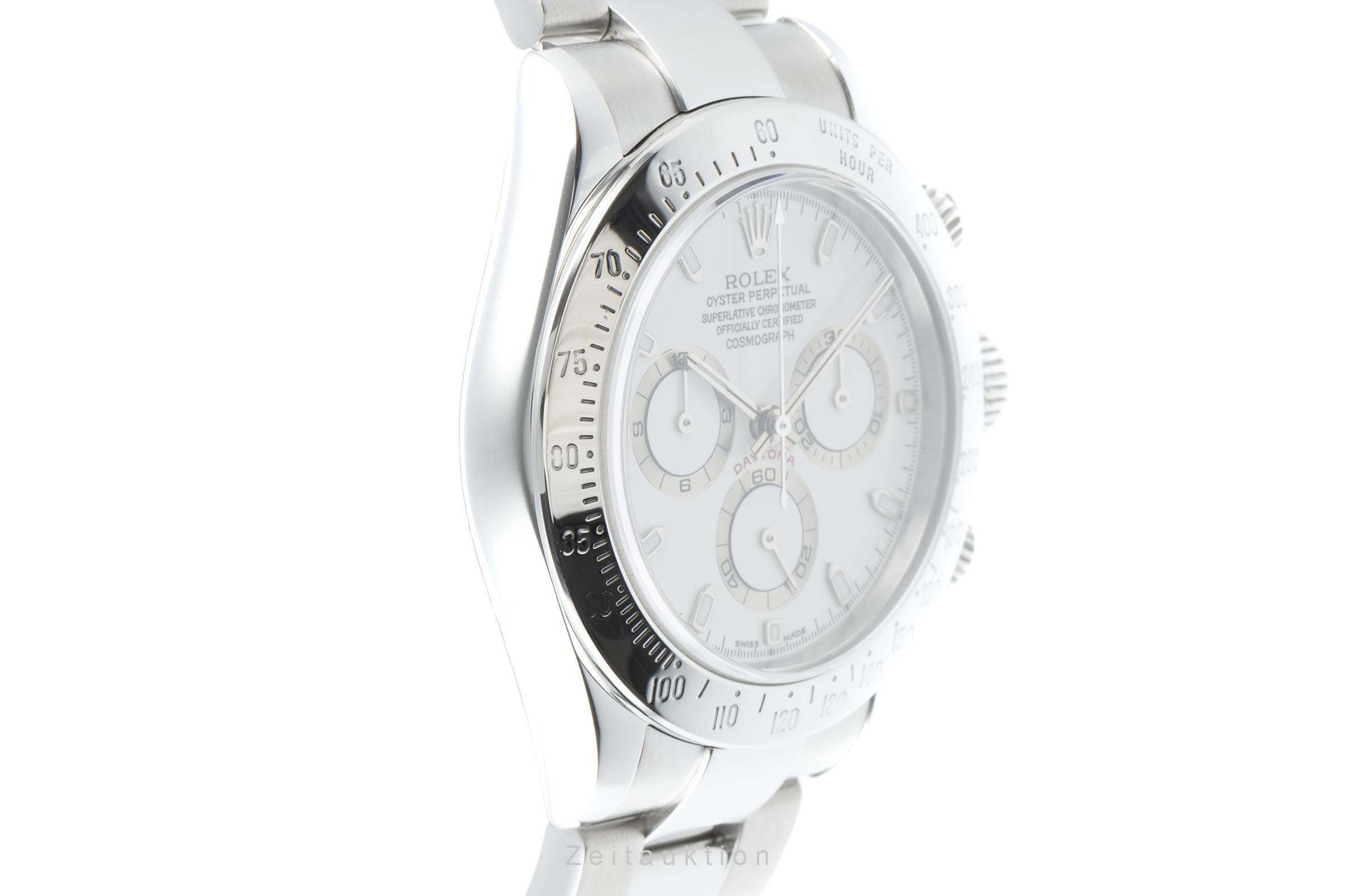 Rolex Daytona cronógrafo acero automático Kal. 4130 Ref. 116520  | Zeitauktion