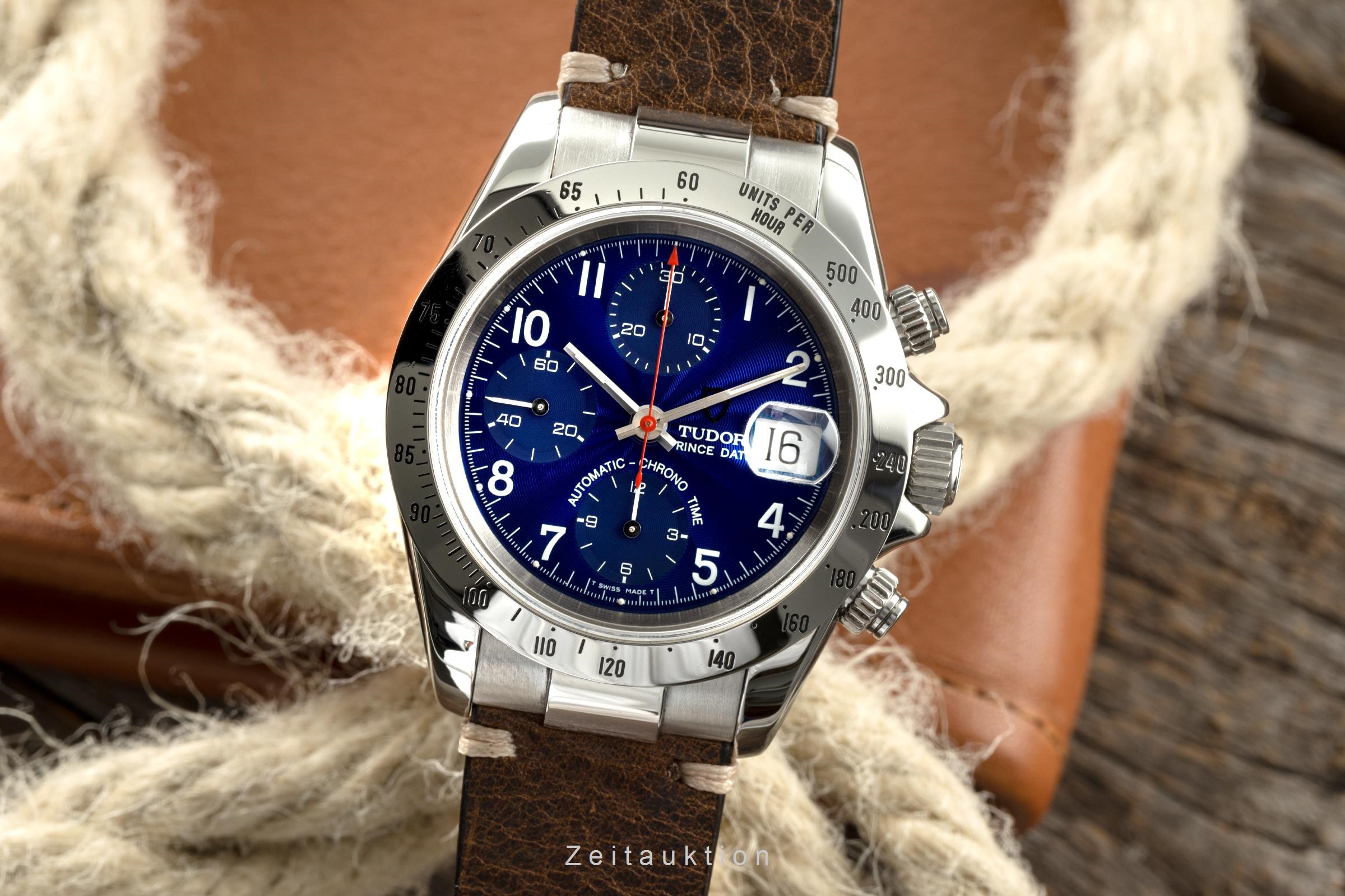 Tudor Prince Date Chronograph Stahl Automatik Ref. 79280P  | Zeitauktion