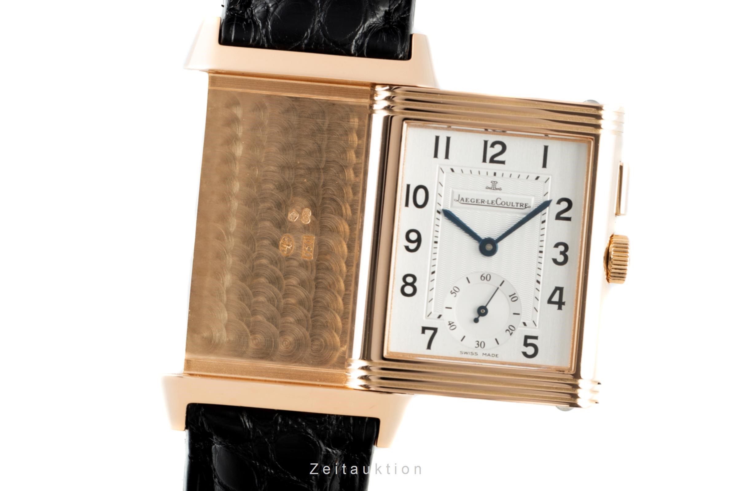 Jaeger LeCoultre Reverso 18k Rotgold Handaufzug Ref. 272.2.51  | Zeitauktion