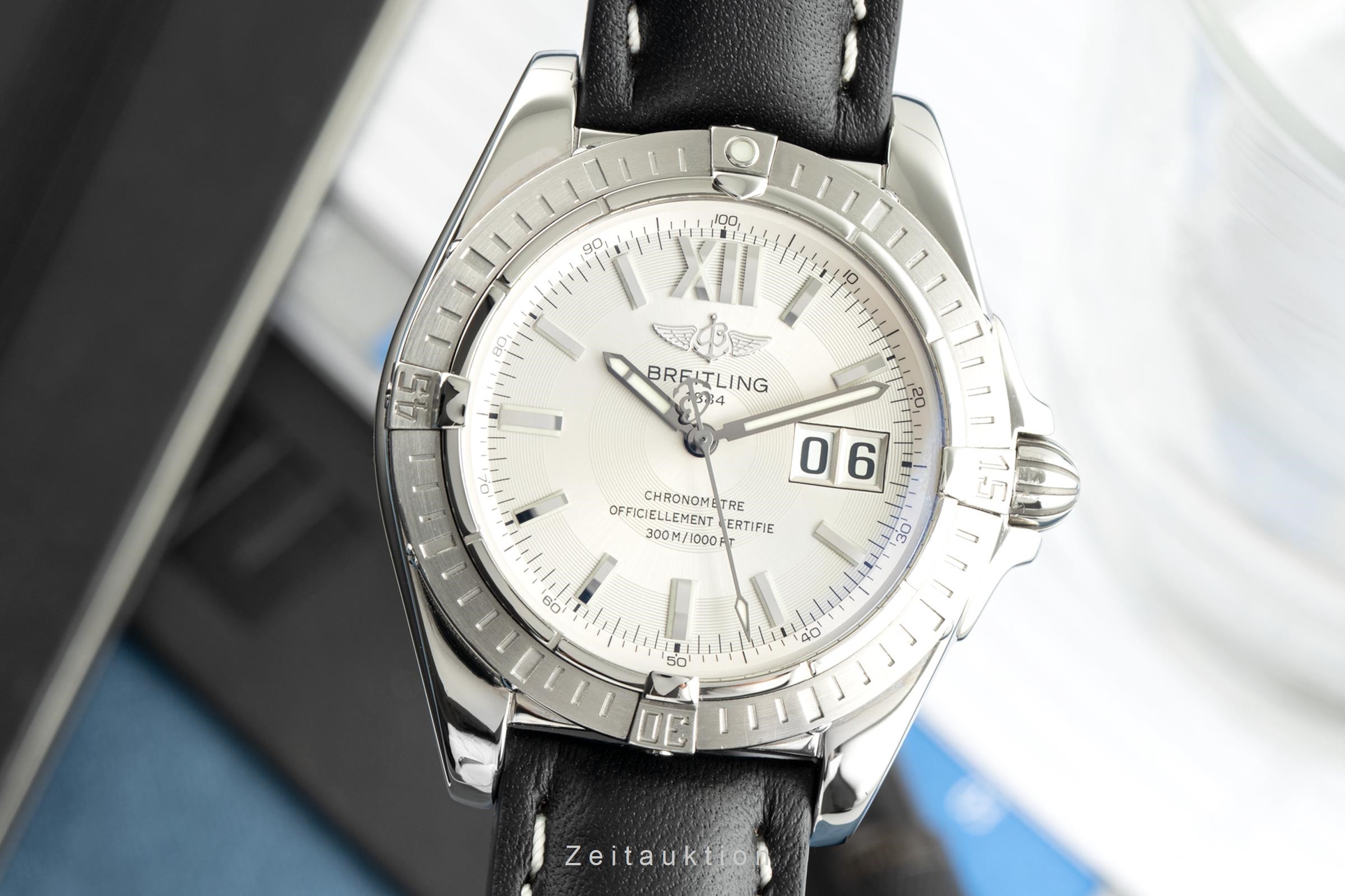 Breitling Windrider Stahl Automatik Kal. B49 Ref. A49350  | Zeitauktion