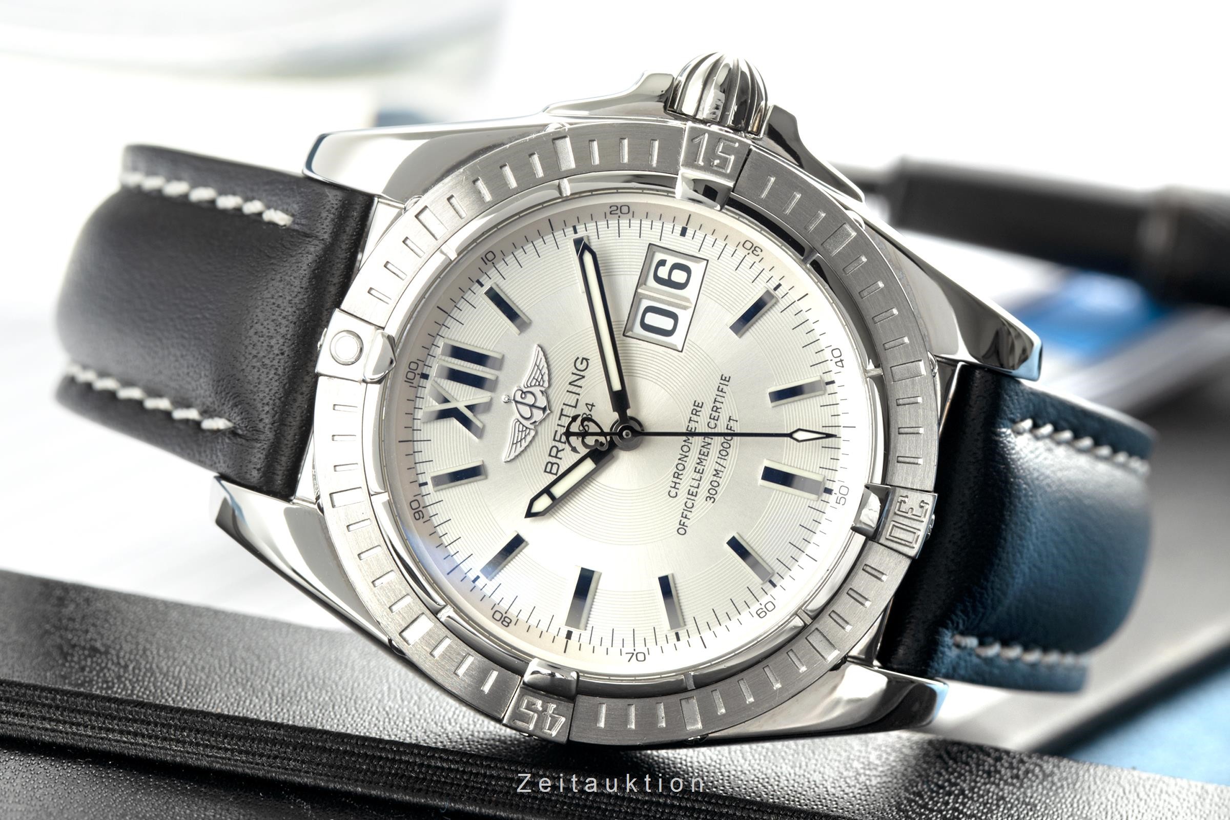 Breitling Windrider Stahl Automatik Kal. B49 Ref. A49350  | Zeitauktion