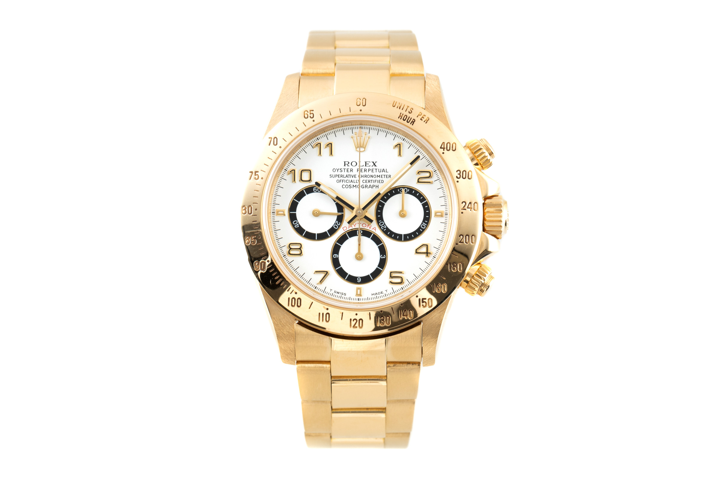 Rolex Daytona chronograph 18 ct gold automatic Kal. 4030 Ref. 16528 2200622