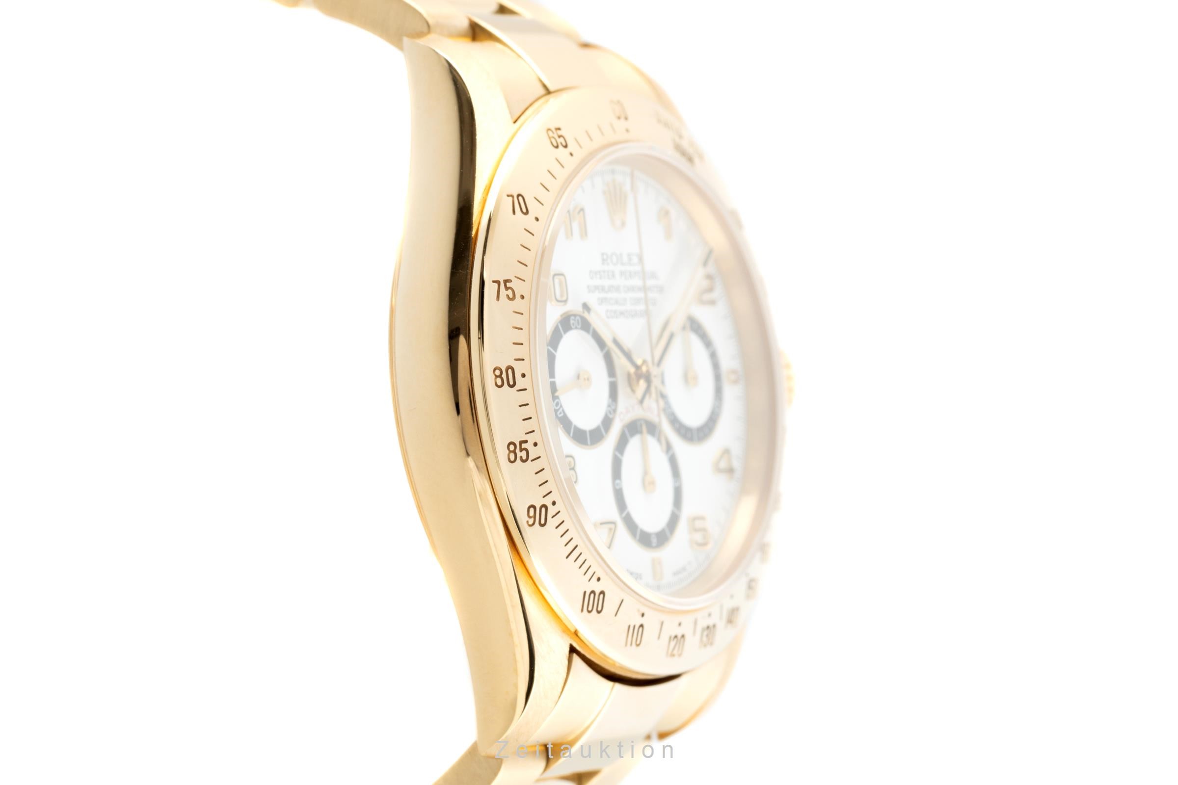 Rolex Daytona chronograph 18 ct gold automatic Kal. 4030 Ref. 16528  | Zeitauktion