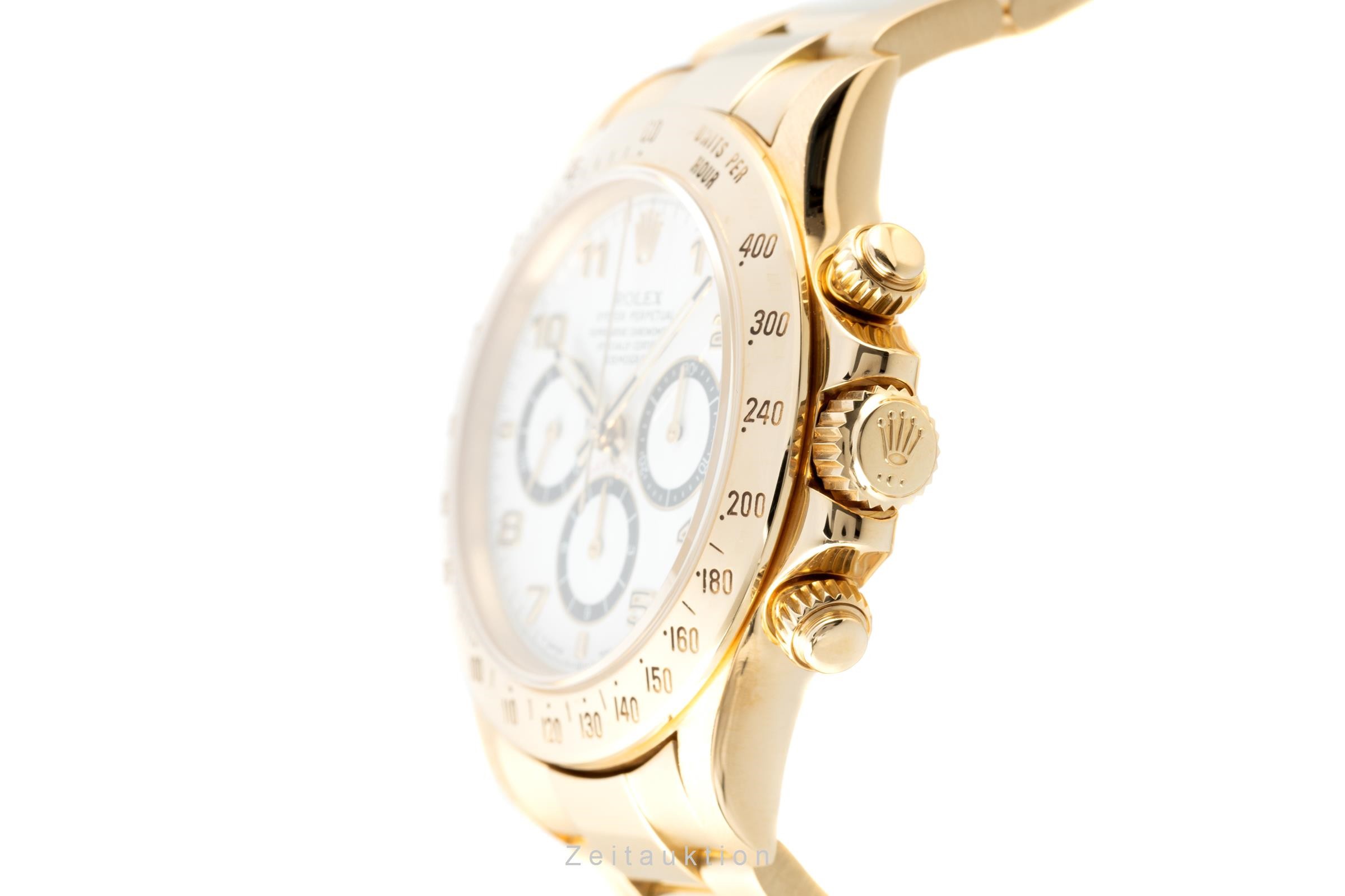 Rolex Daytona chronograph 18 ct gold automatic Kal. 4030 Ref. 16528  | Zeitauktion