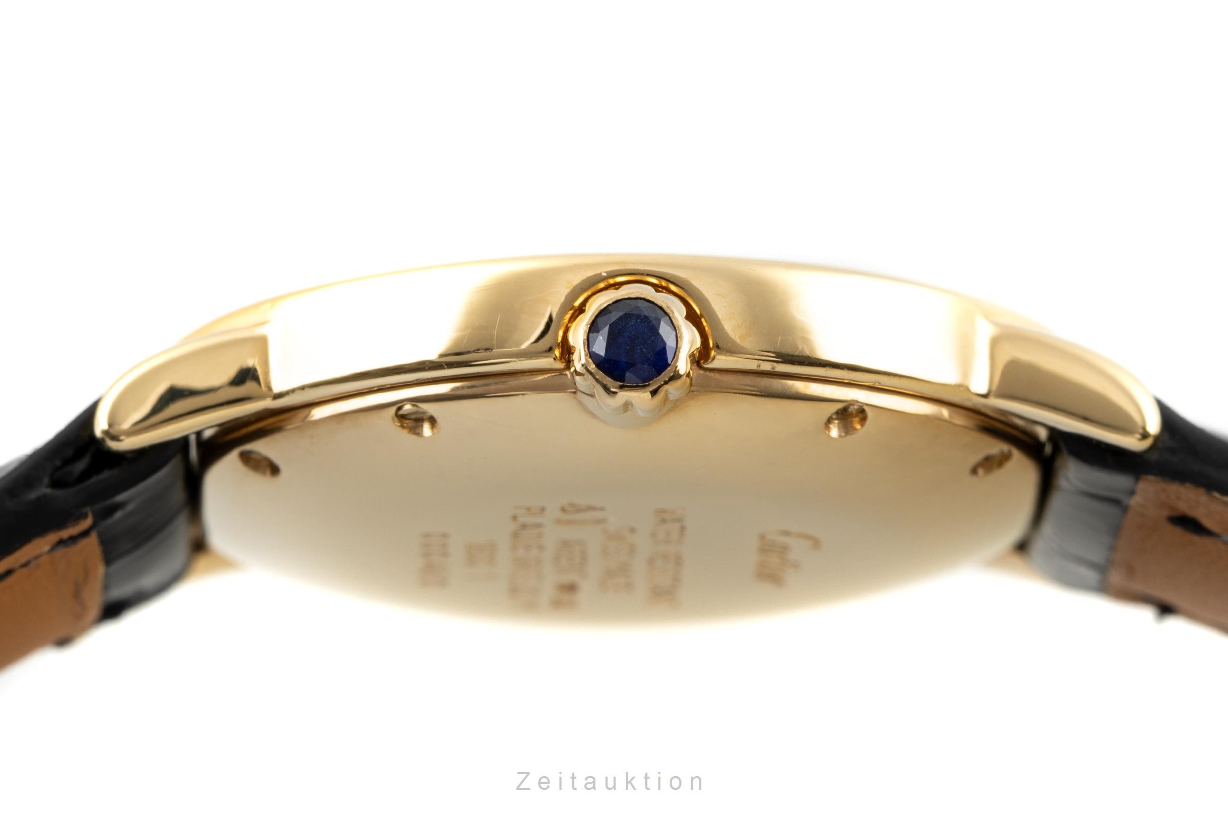 Cartier Ronde Silber vergoldet Quarz Kal. 687 Ref. 1800 1  | Zeitauktion