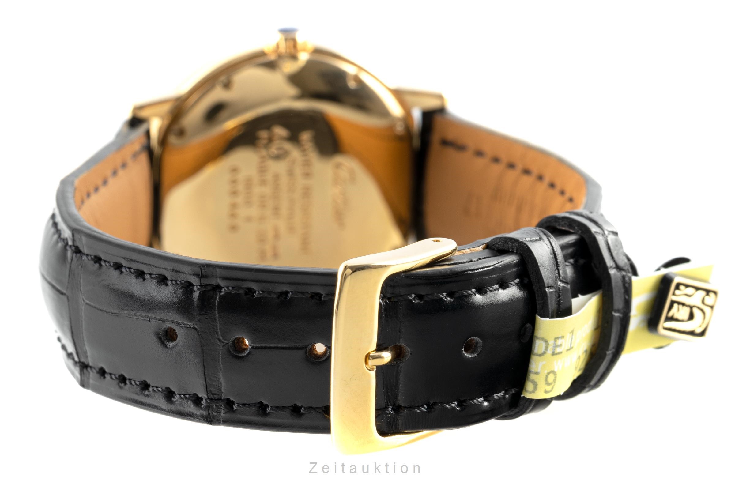 Cartier Ronde Silber vergoldet Quarz Kal. 687 Ref. 1800 1  | Zeitauktion