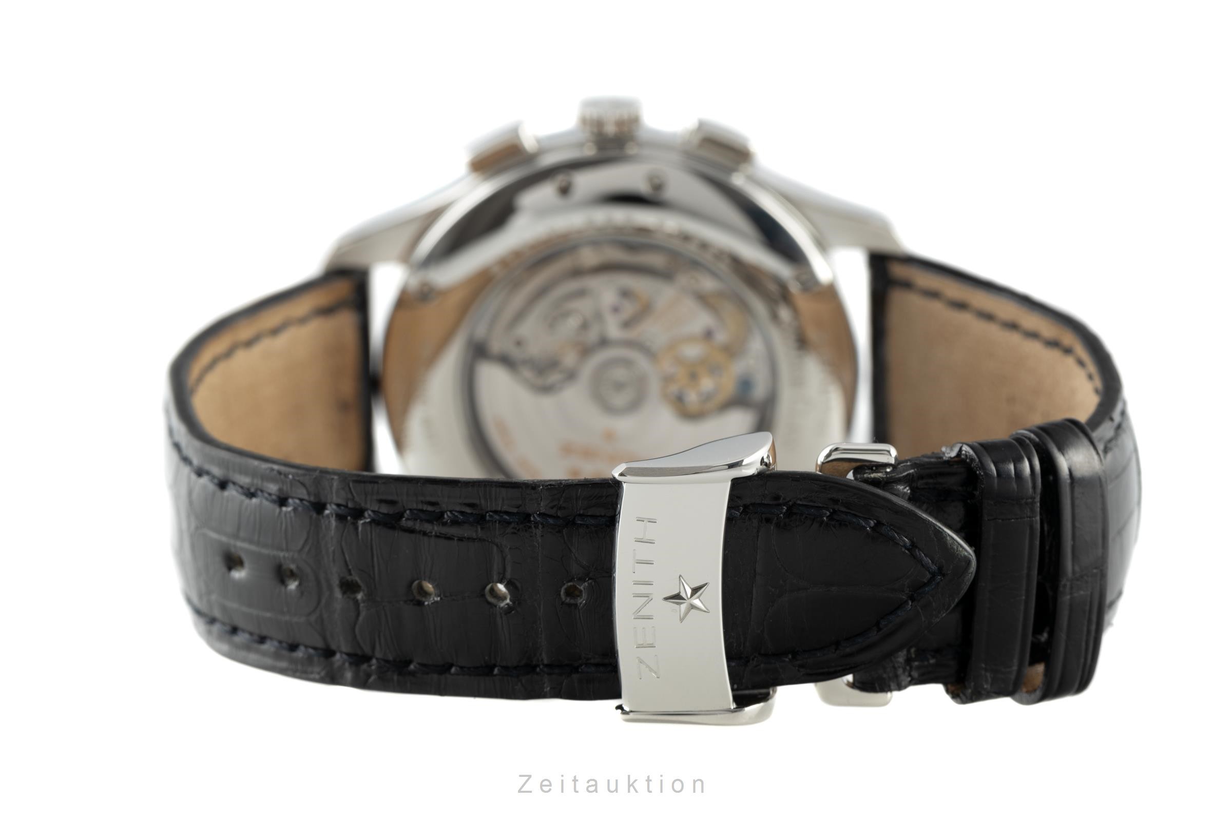 Zenith El Primero chronograph steel automatic Kal. 4021 Ref. 03.0520.4021  | Zeitauktion