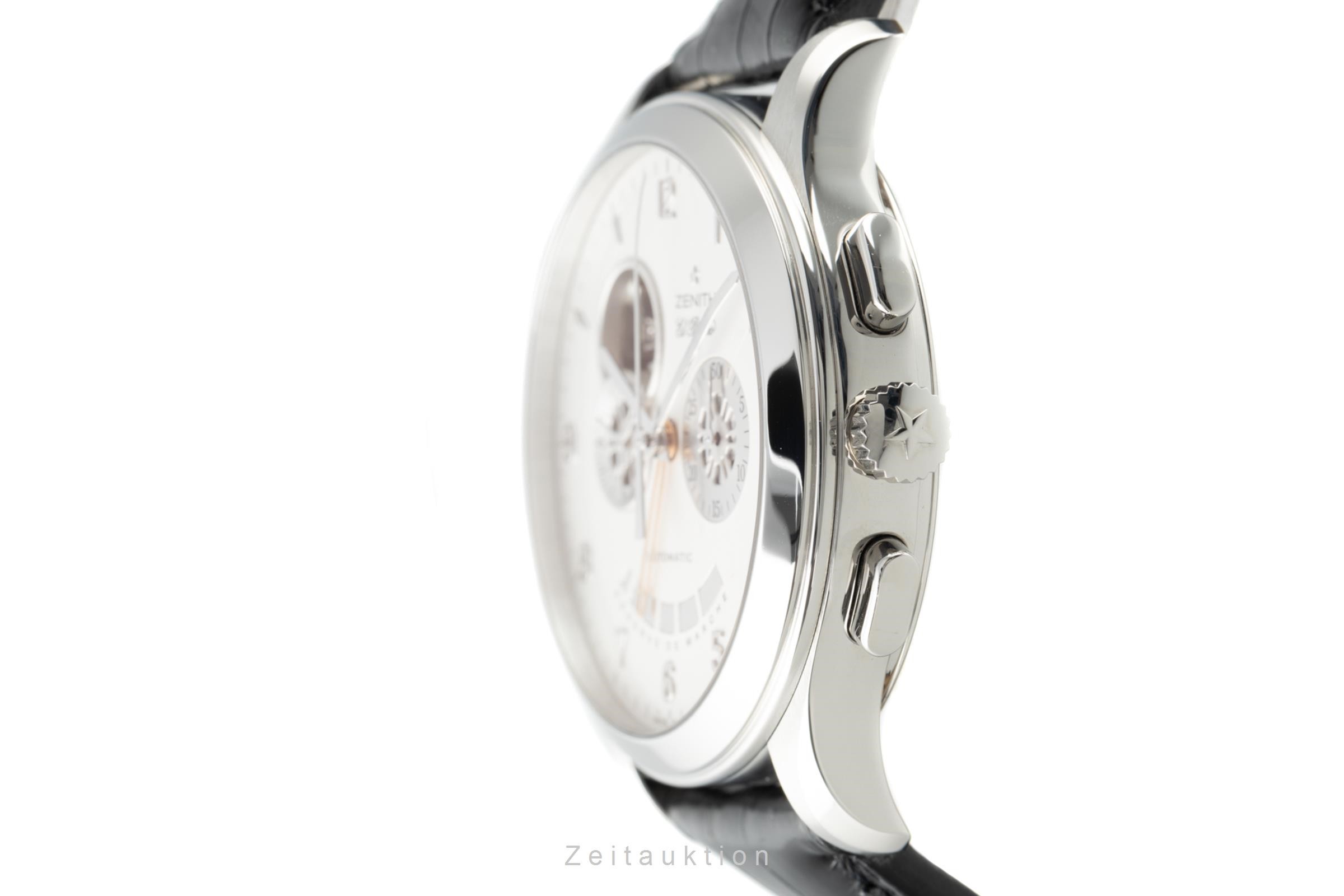 Zenith El Primero chronographe acier automatique Kal. 4021 Ref. 03.0520.4021  | Zeitauktion