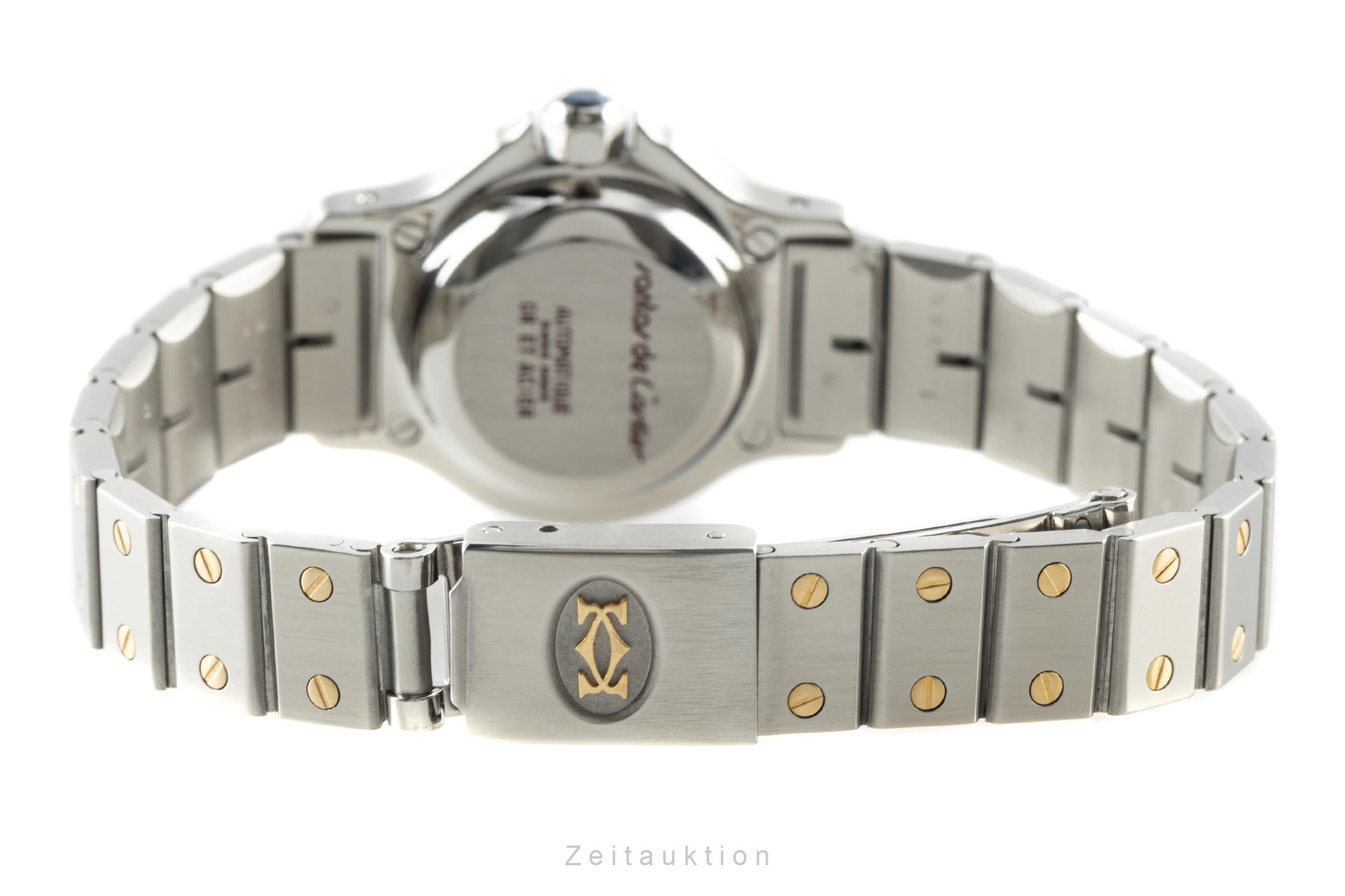 Cartier Santos steel / gold automatic Ref. 0907  | Zeitauktion