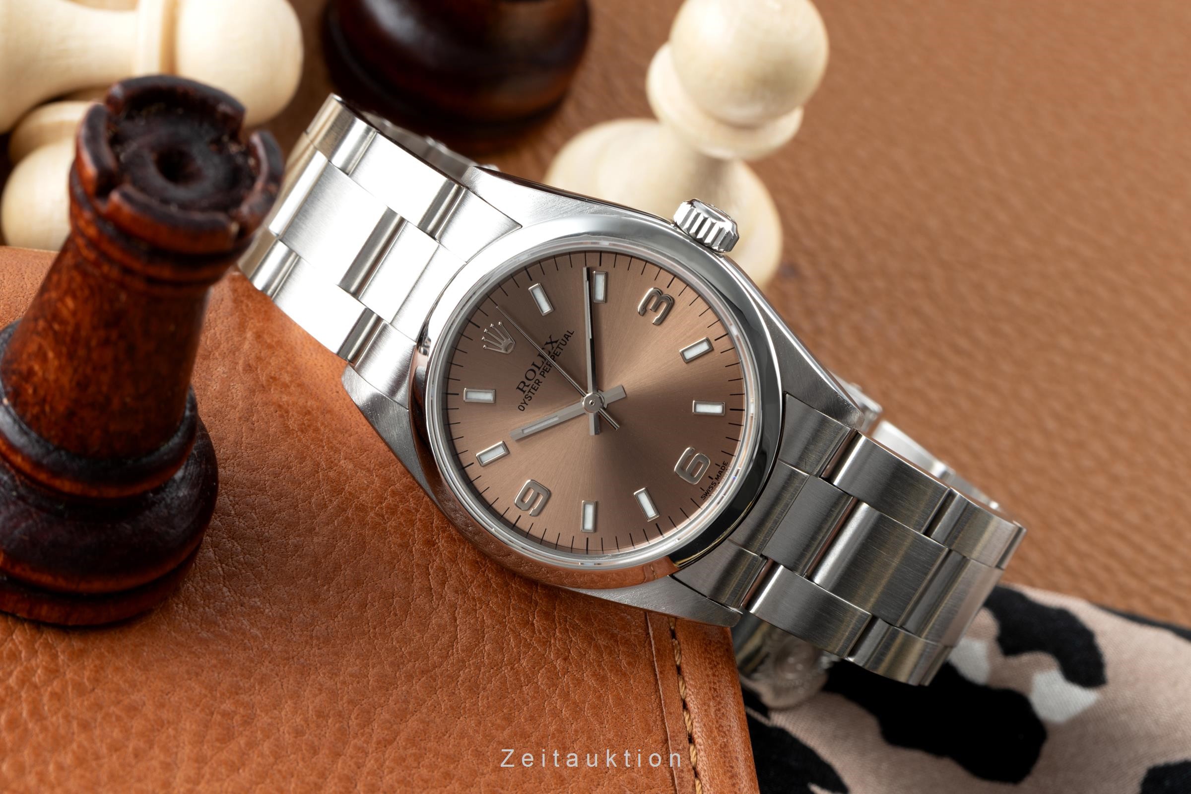 Rolex Oyster Perpetual acciaio automatismo Kal. 2230 Ref. 77080  | Zeitauktion