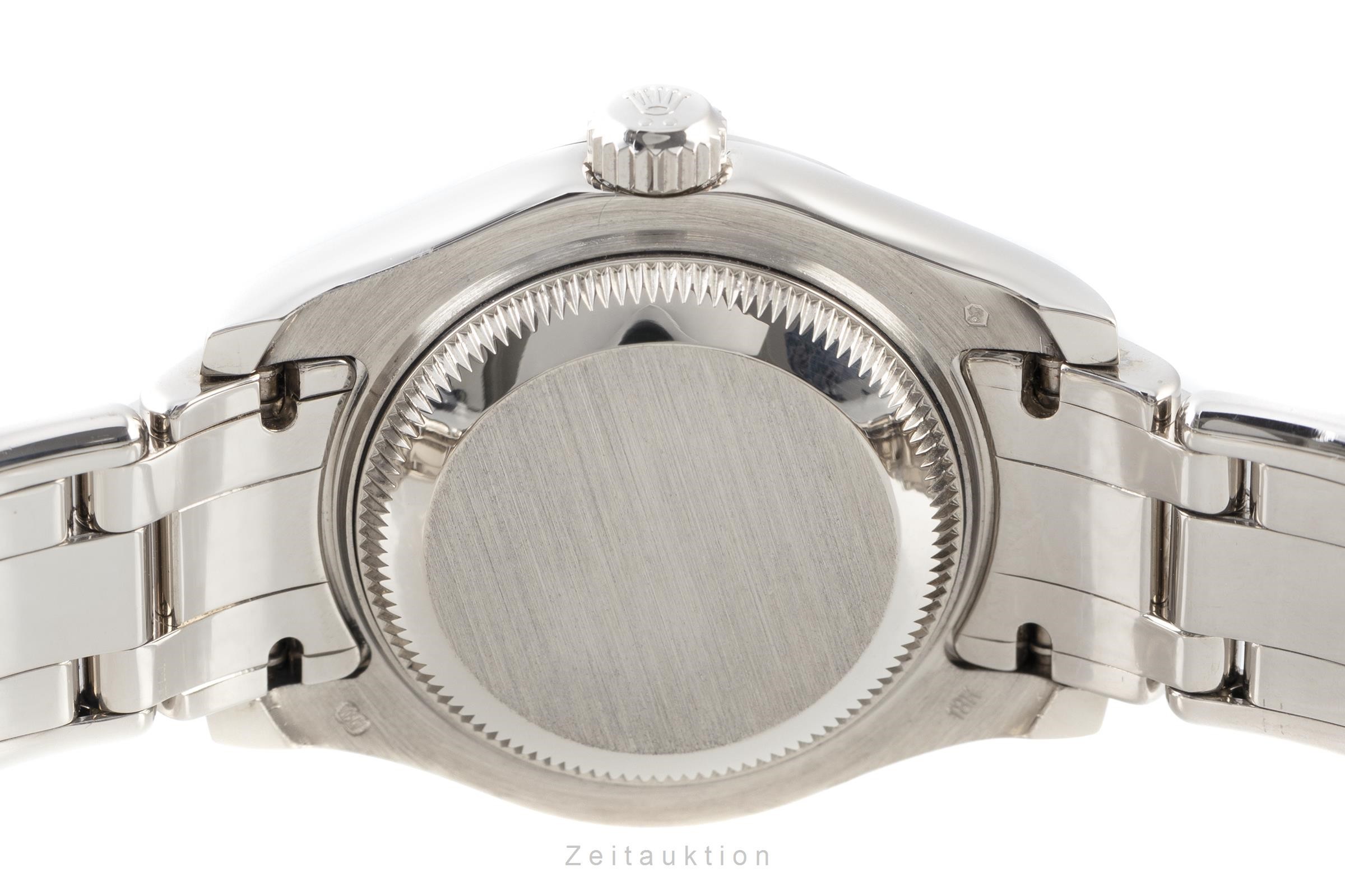 Rolex Datejust or blanc 18 ct automatique Kal. 2135 Ref. 69329  | Zeitauktion