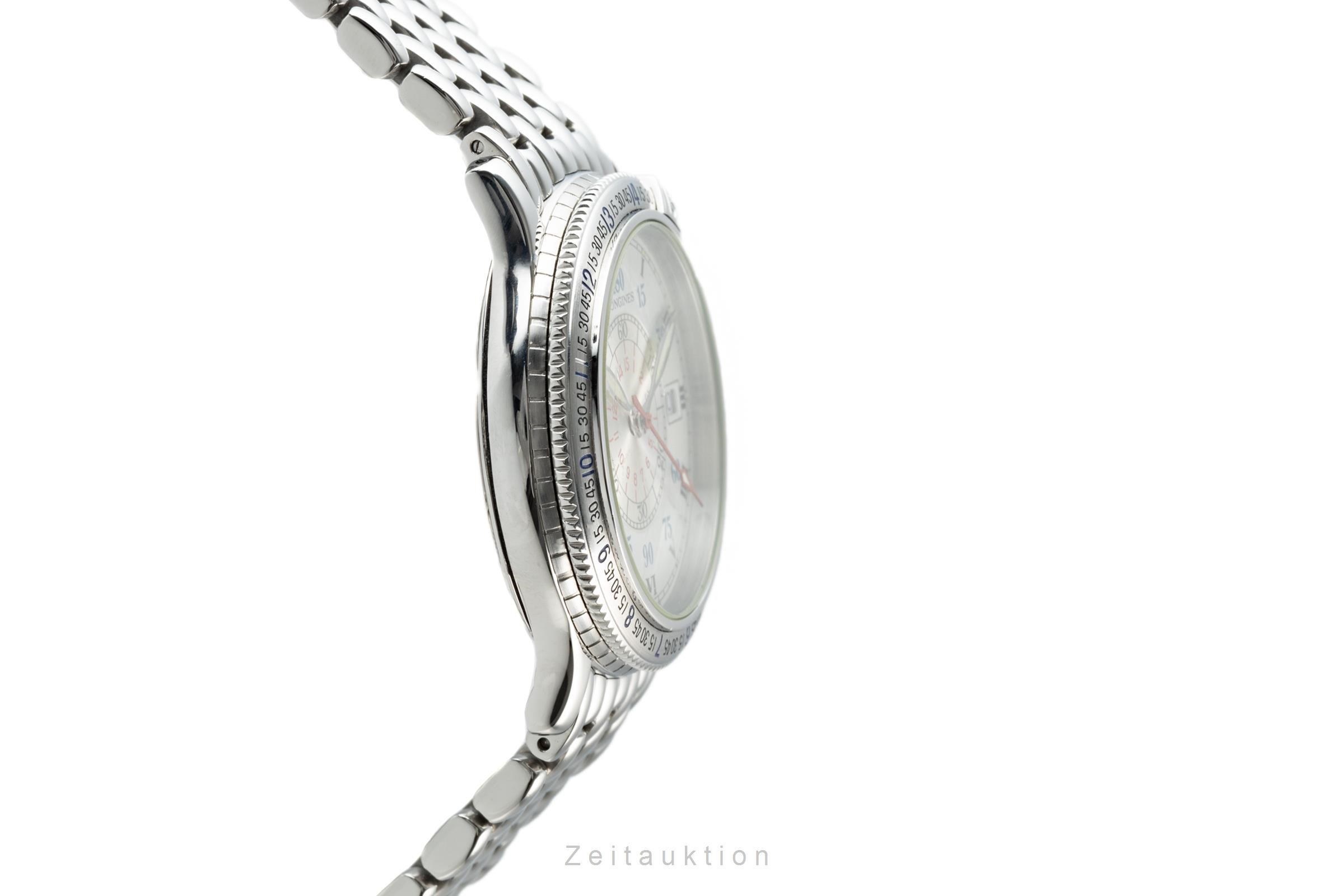 Longines Lindbergh Stundenwinkel Stahl Automatik Kal. L619.2 Ref. L2.617.4  | Zeitauktion