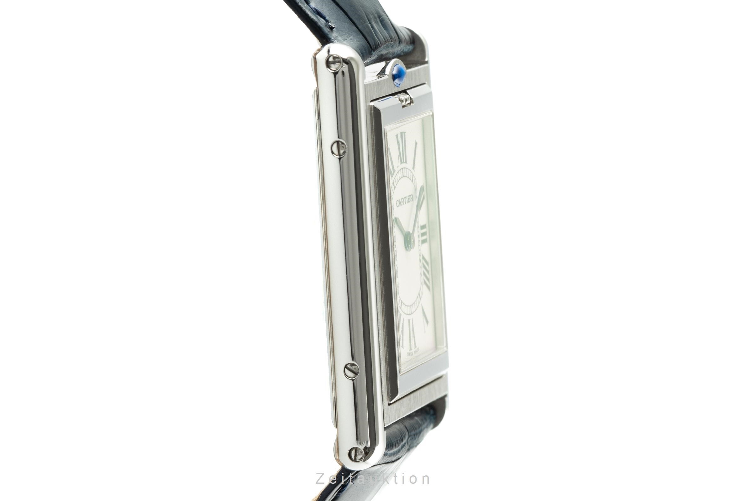 Cartier Basculante acciaio carica manuale Kal. 060MC Ref. 2390  | Zeitauktion