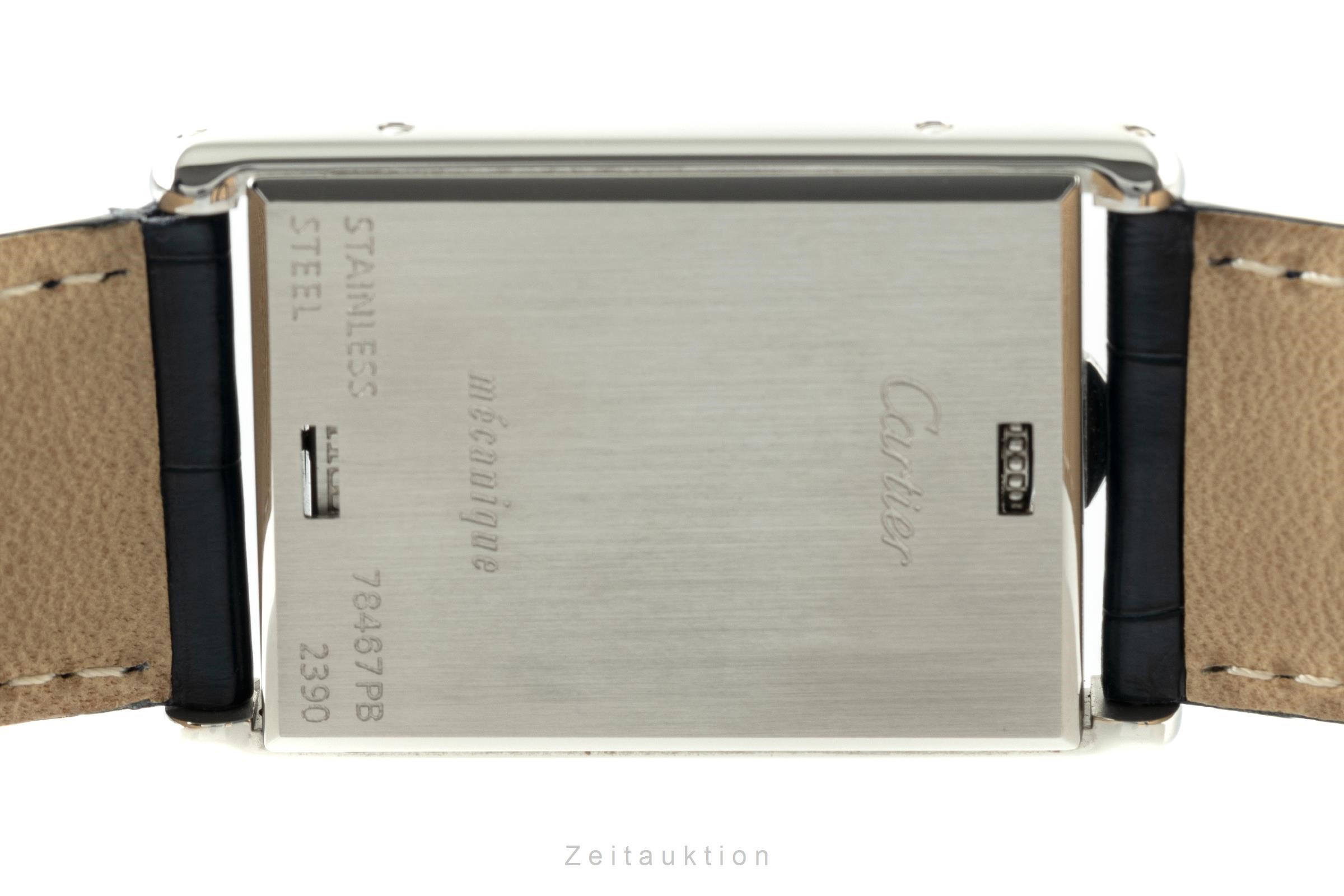 Cartier Basculante acciaio carica manuale Kal. 060MC Ref. 2390  | Zeitauktion