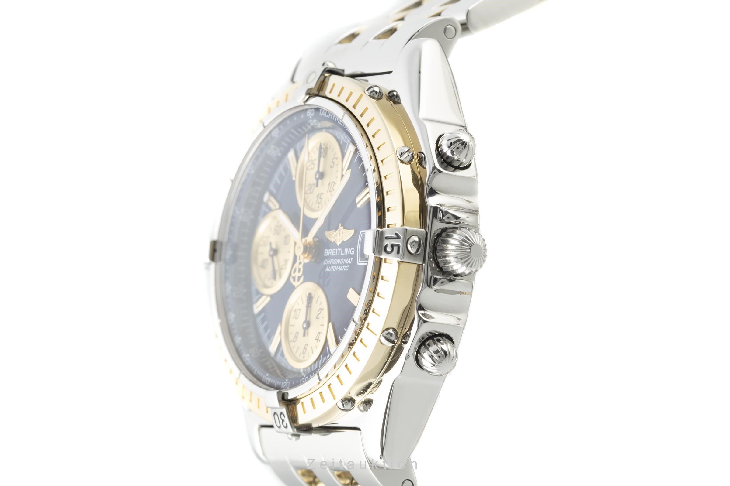 Breitling Chronomat cronografo acciaio / oro automatismo Kal. B13 Ref. D13050.1  | Zeitauktion