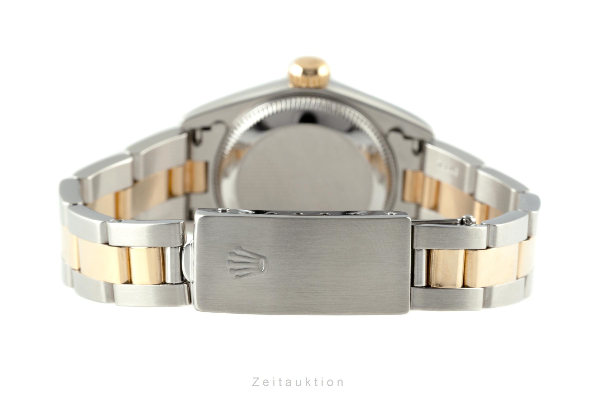 Rolex Oyster Perpetual acier / or  automatique Kal. 2130 Ref. 67193  | Zeitauktion