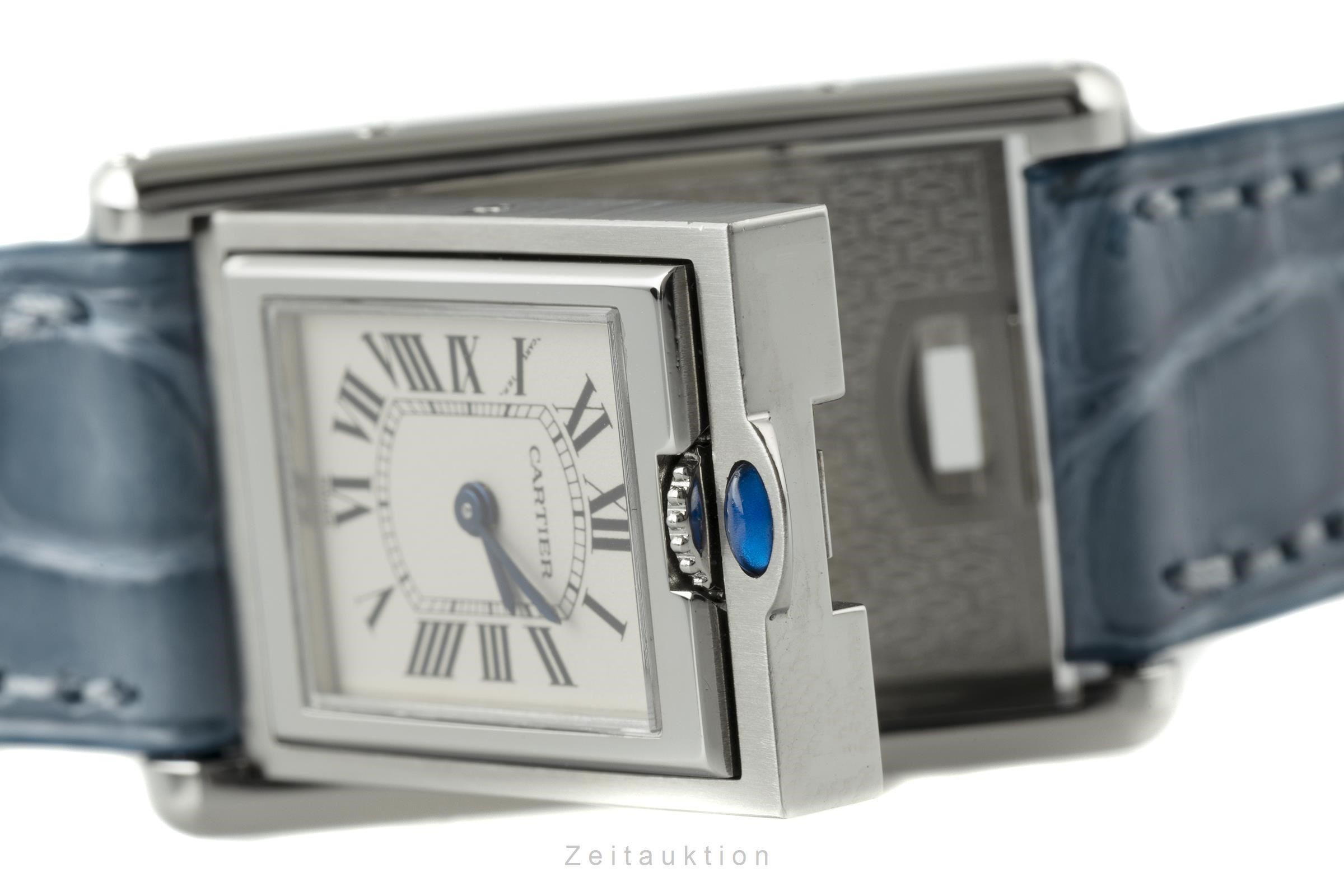 Cartier Basculante acero cuarzo Kal. 059 Ref. 2386  | Zeitauktion