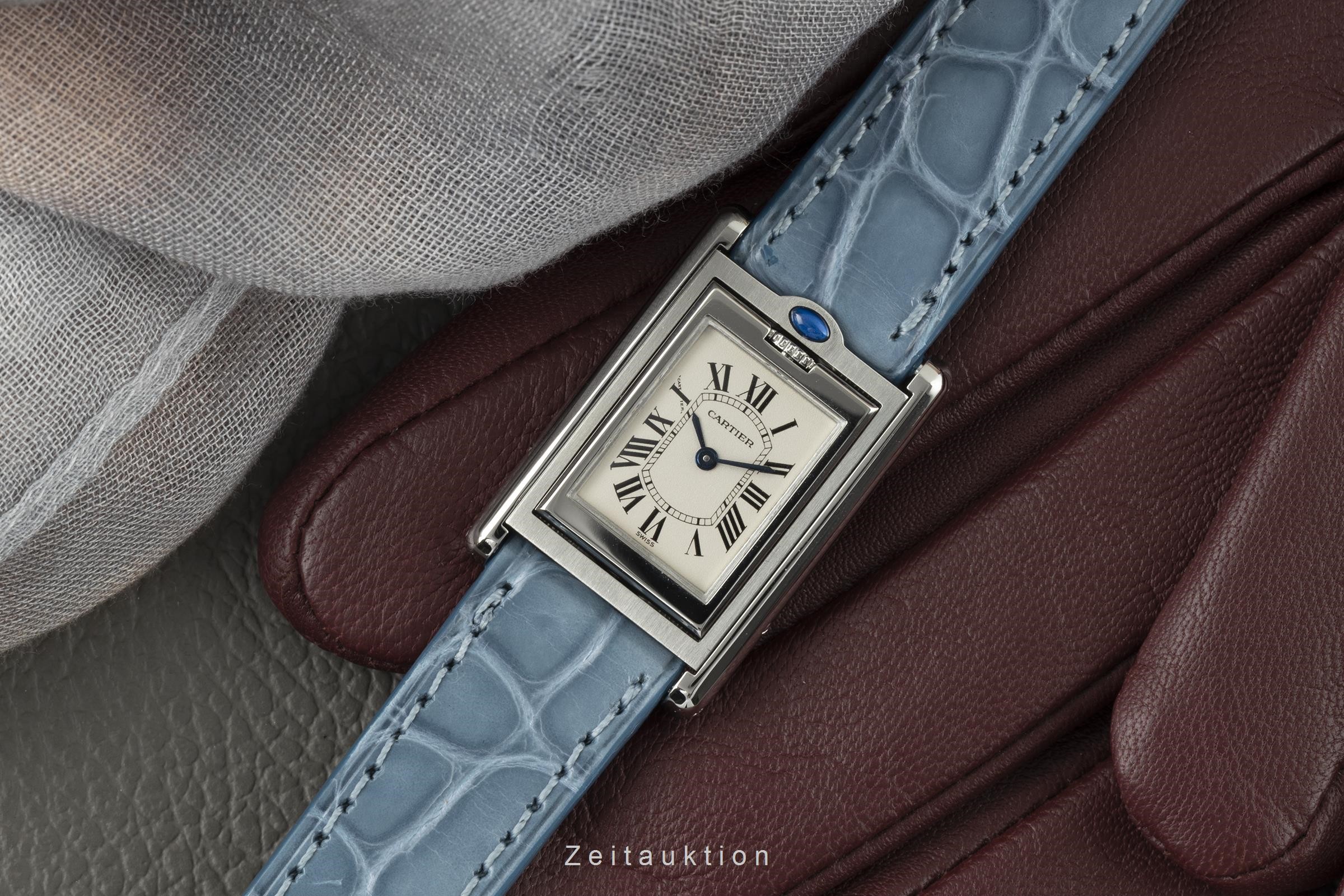 Cartier Basculante acero cuarzo Kal. 059 Ref. 2386  | Zeitauktion