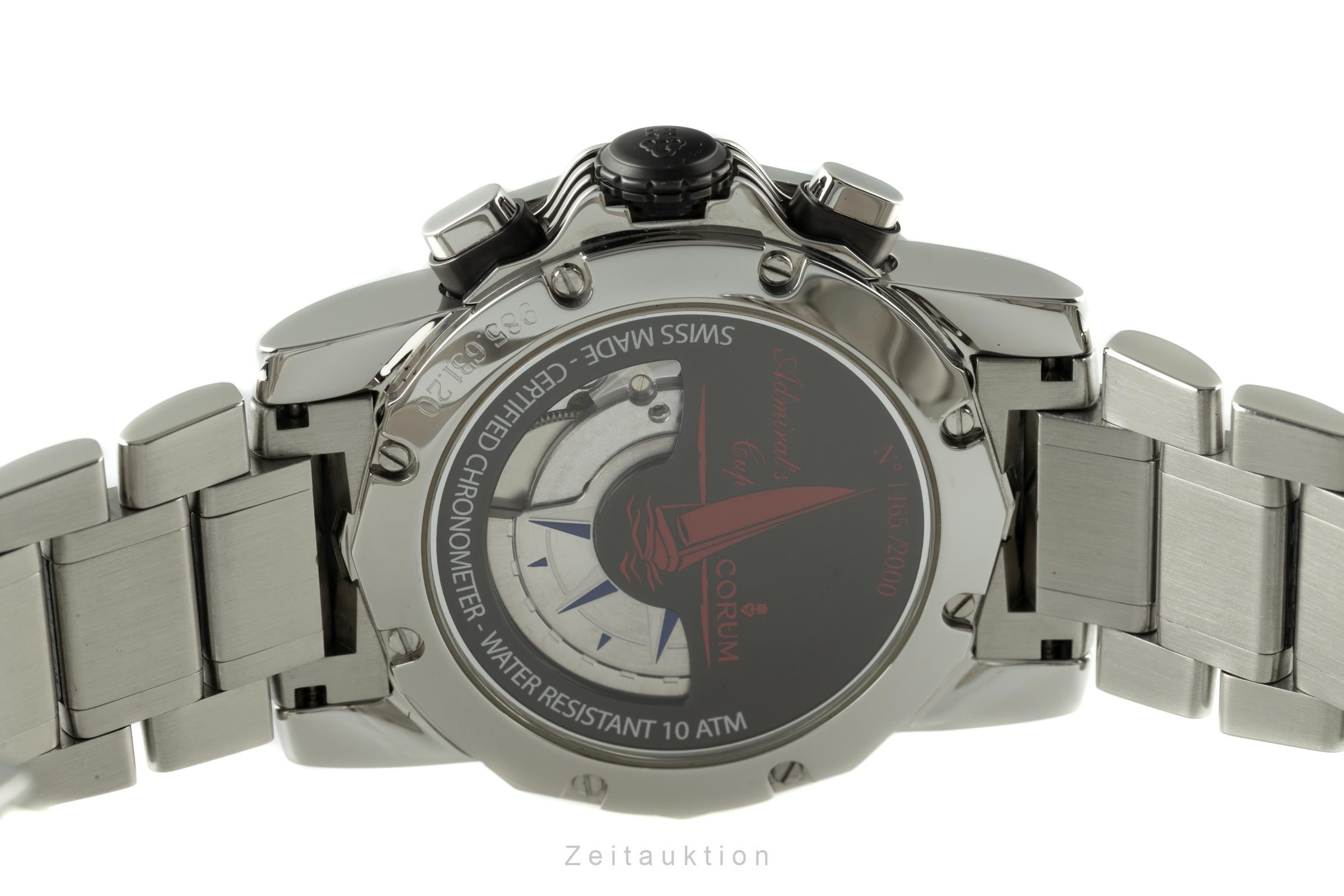 Corum Admirals Cup cronógrafo acero automático Ref. 985.631.20 LIMITED EDITION | Zeitauktion