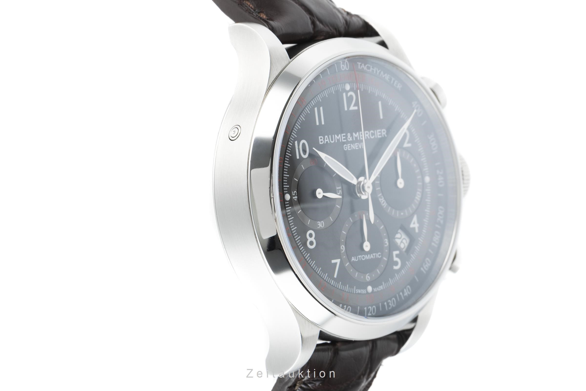 Baume & Mercier Capeland chronographe acier automatique Kal. BM137753 Ref. 65687  | Zeitauktion