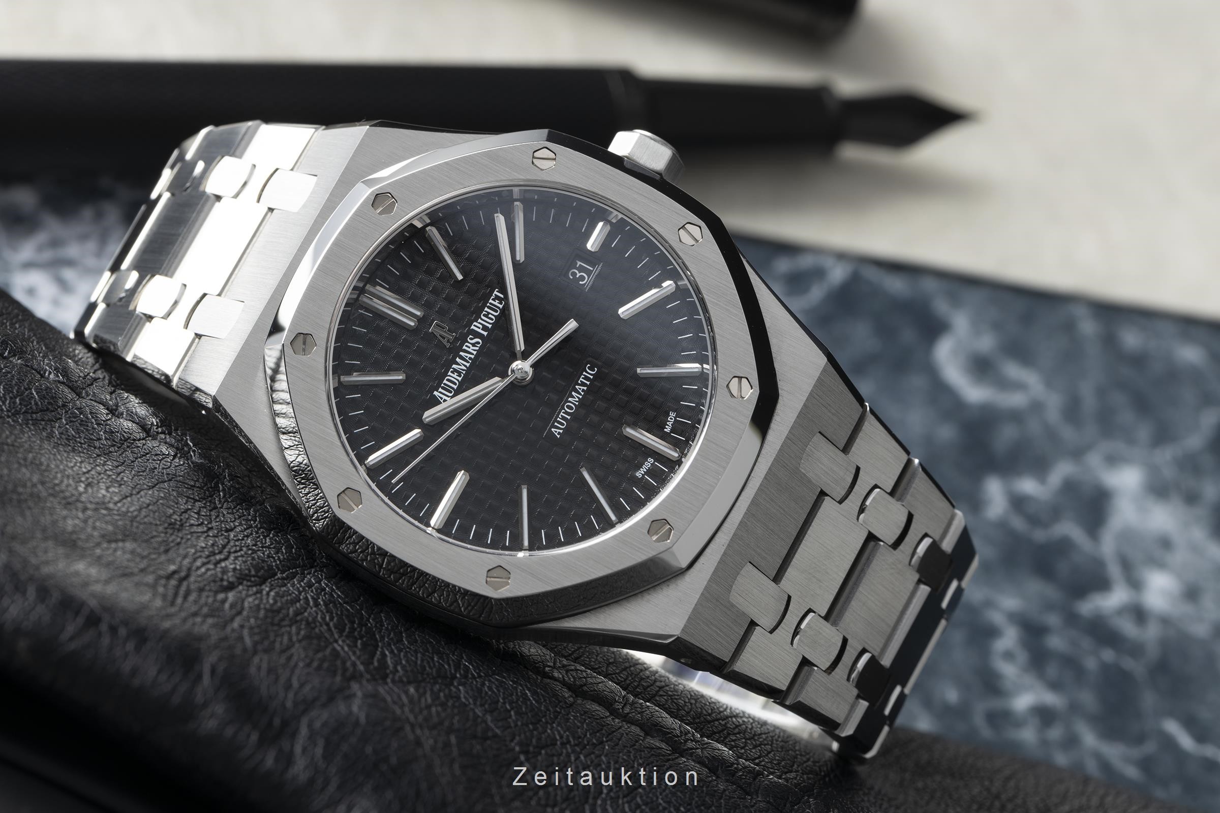 Audemars Piguet Royal Oak Stahl Automatik Kal. 3120 Ref. 15400ST.OO.1220ST.01  | Zeitauktion