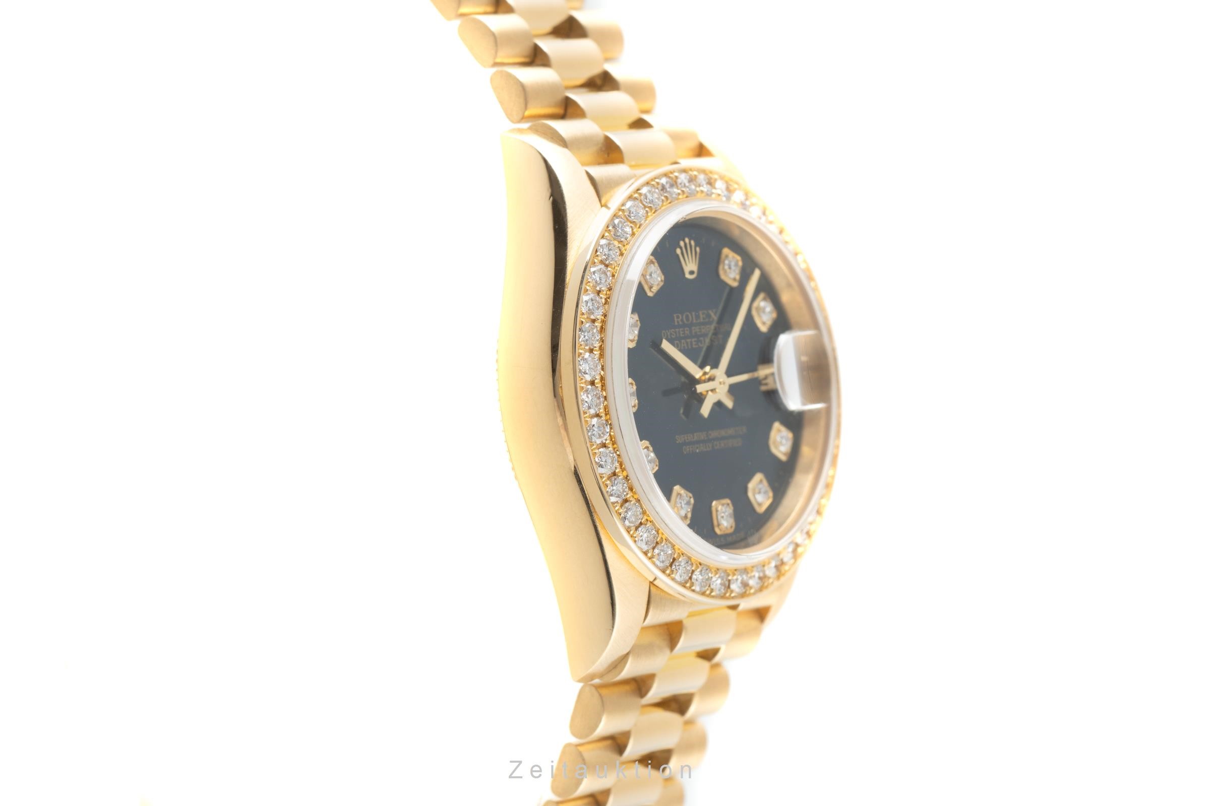 Rolex Lady Datejust 18k Gold Automatik Kal. 2235 Ref. 79138  | Zeitauktion