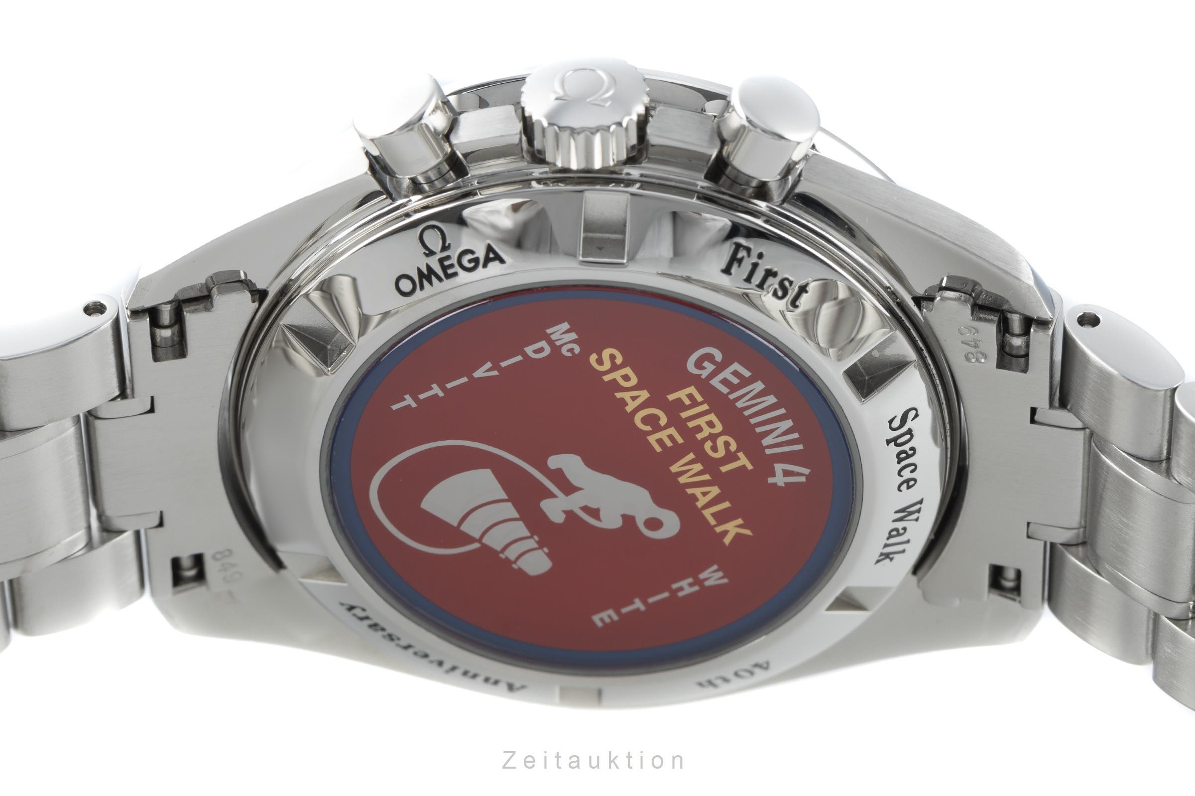 Omega Speedmaster chronograph steel manual winding Kal. 1861 Ref. 3565.80.00, 145.0229 LIMITED EDITION | Zeitauktion