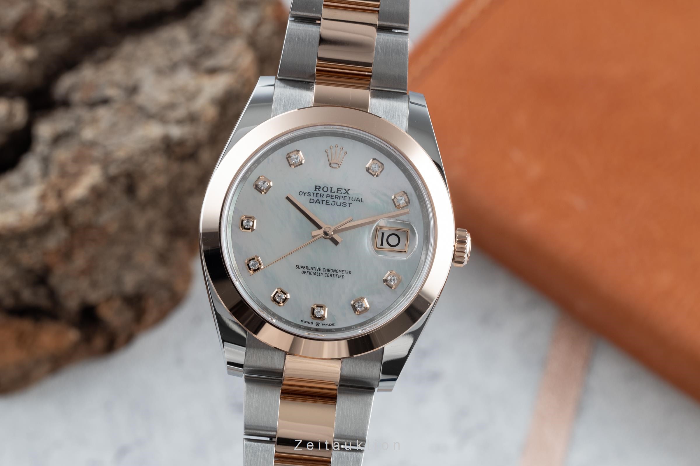 Rolex Datejust acier / or  automatique Kal. 3235 Ref. 126301  | Zeitauktion