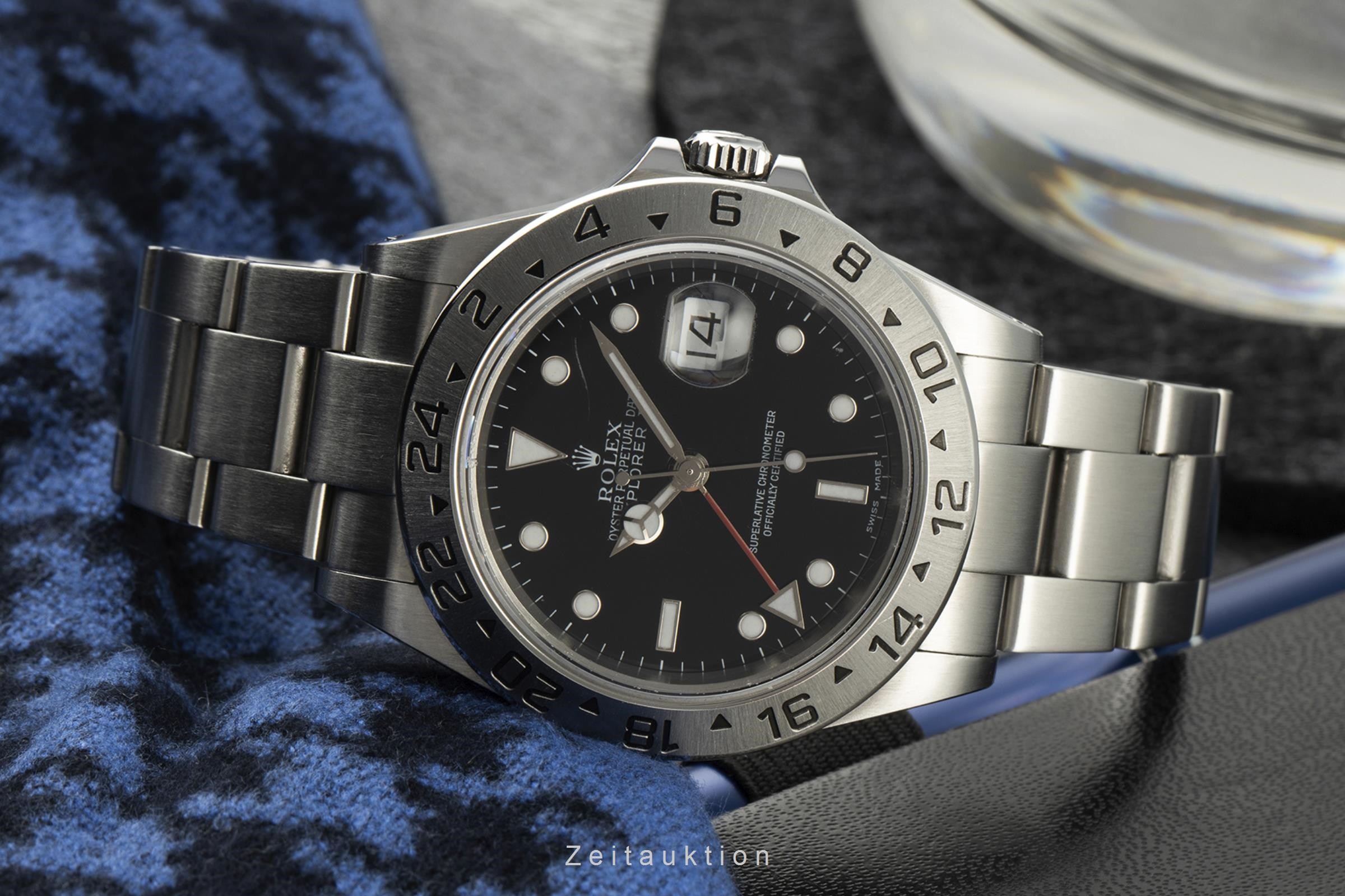 Rolex Explorer acier automatique Kal. 3185 Ref. 16570  | Zeitauktion