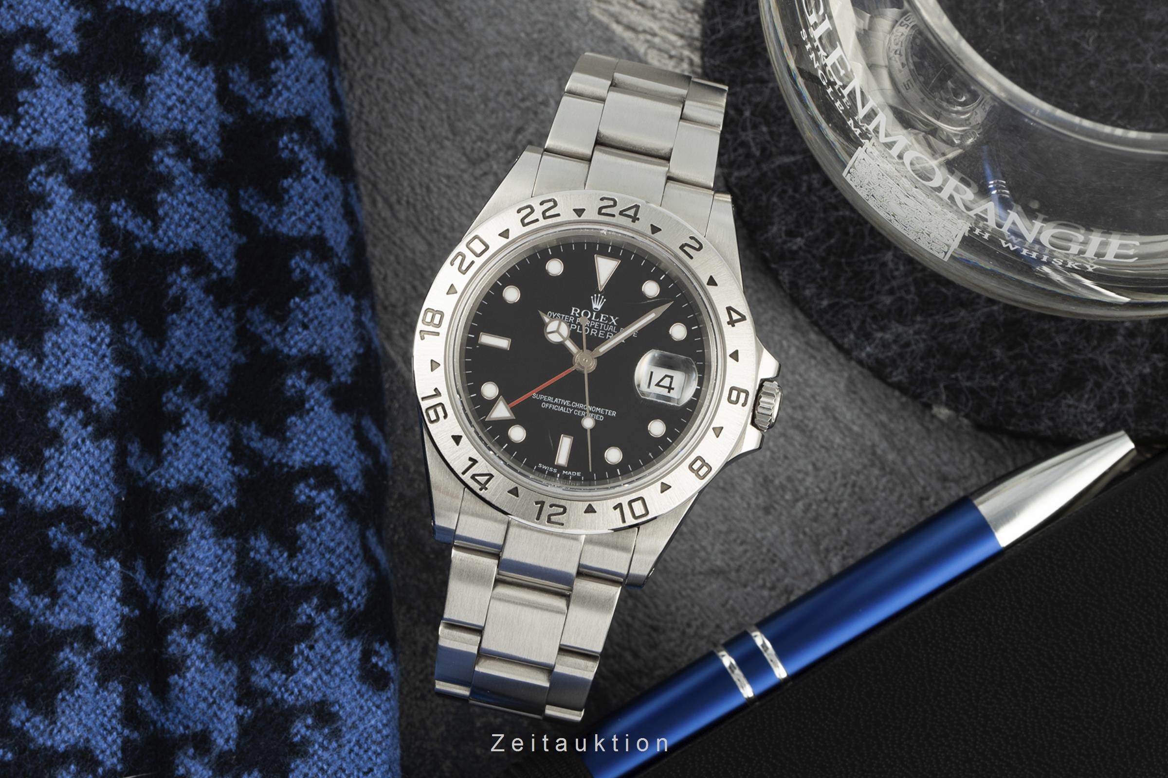 Rolex Explorer acier automatique Kal. 3185 Ref. 16570  | Zeitauktion