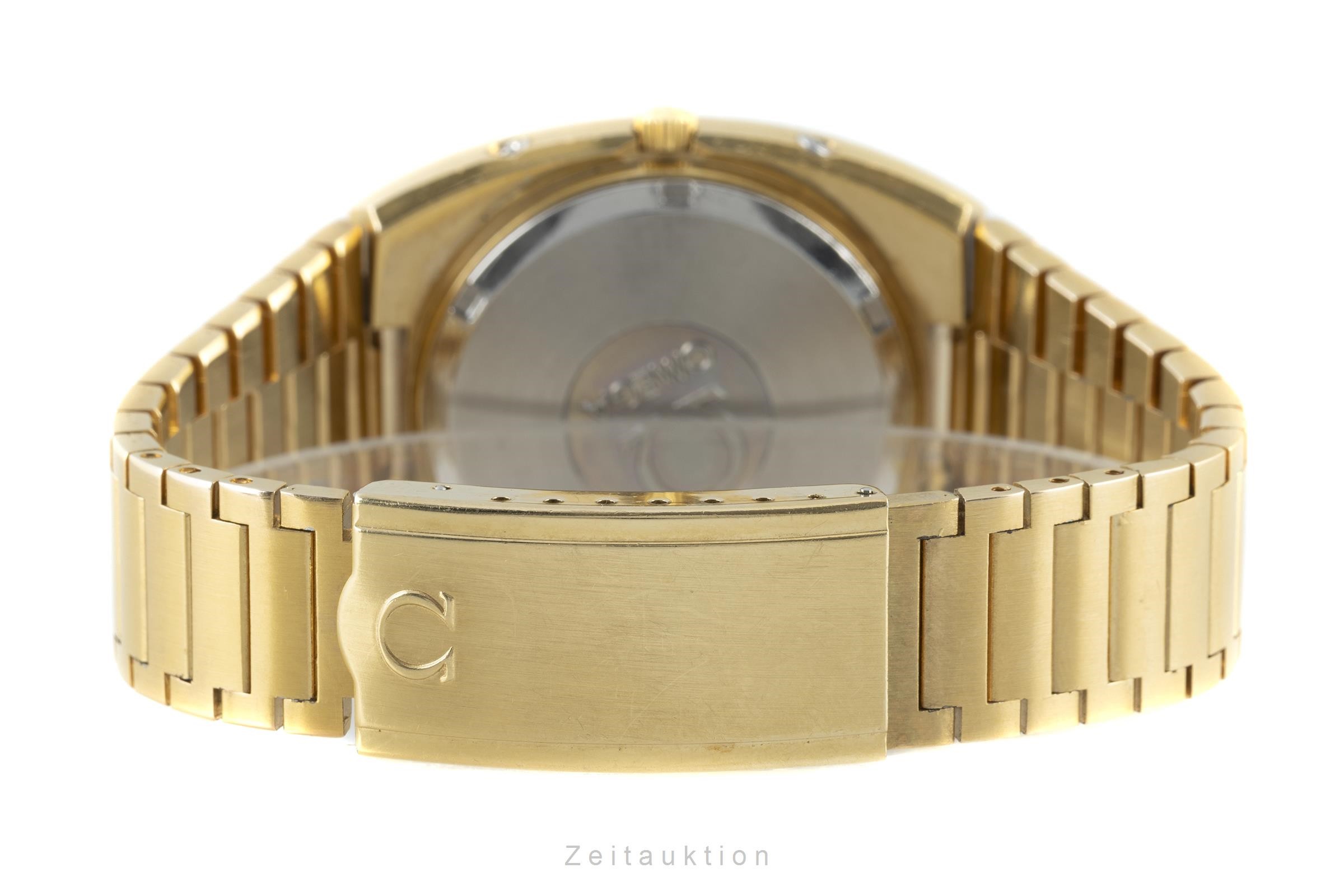 Omega Megaquartz Stahl / vergoldet Quarz Kal. 1310 Ref. 196.0033, 396.0822  | Zeitauktion