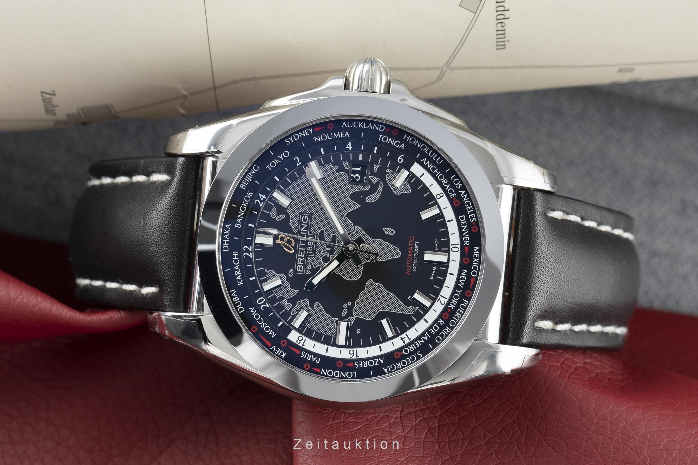 Breitling Galactic acier automatique Kal. B35 Ref. WB3510  | Zeitauktion