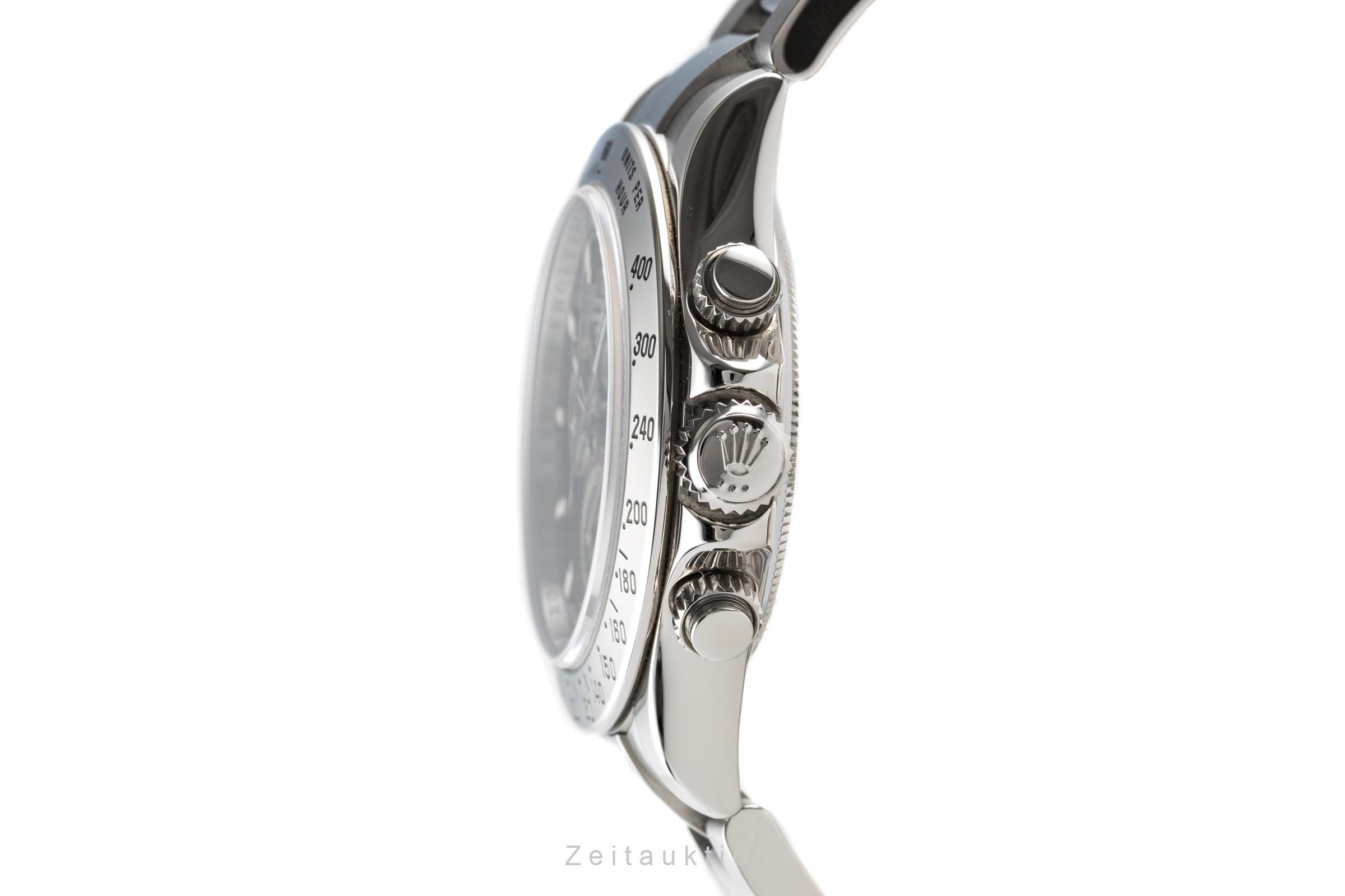 Rolex Daytona chronographe acier automatique Kal. 4130 Ref. 116520  | Zeitauktion