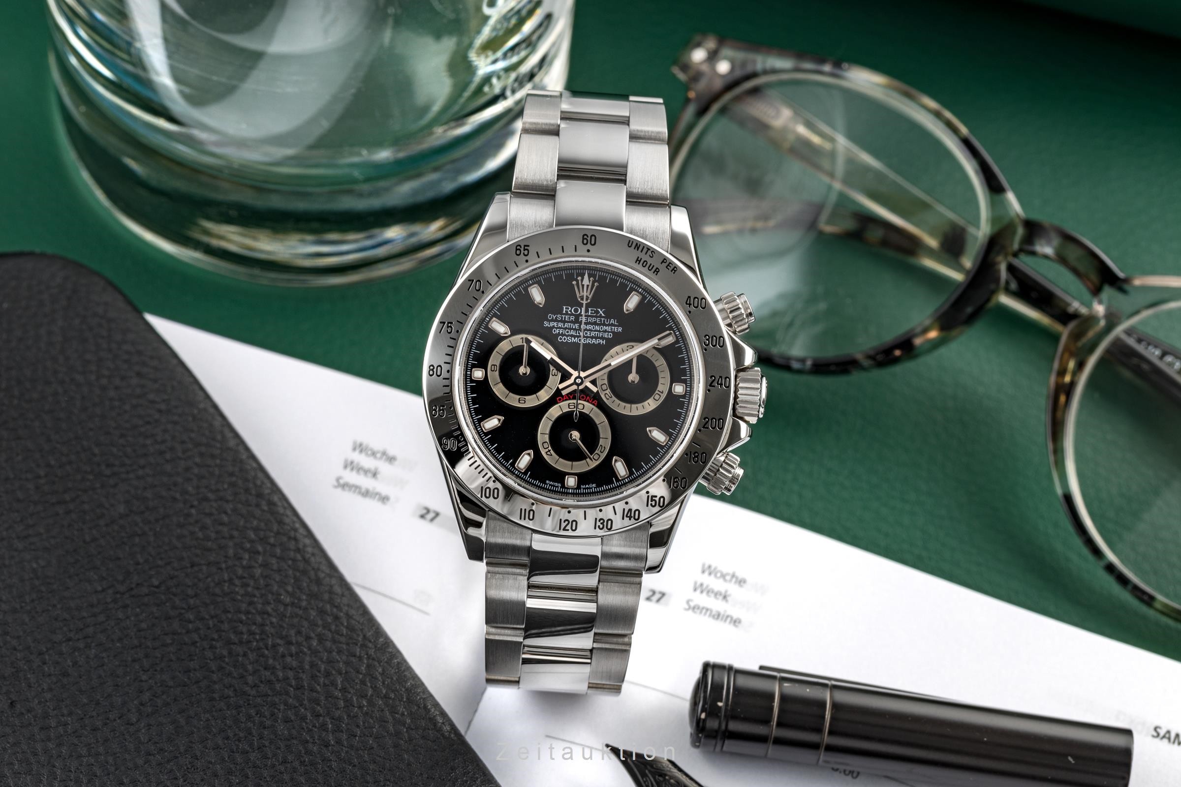 Rolex Daytona chronographe acier automatique Kal. 4130 Ref. 116520  | Zeitauktion