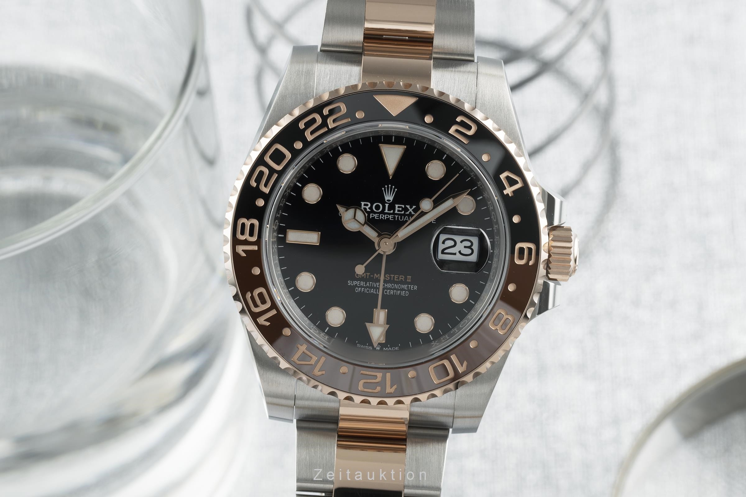 Rolex GMT-Master II Stahl / Gold Automatik Kal. 3285 Ref. 126711CHNR  | Zeitauktion