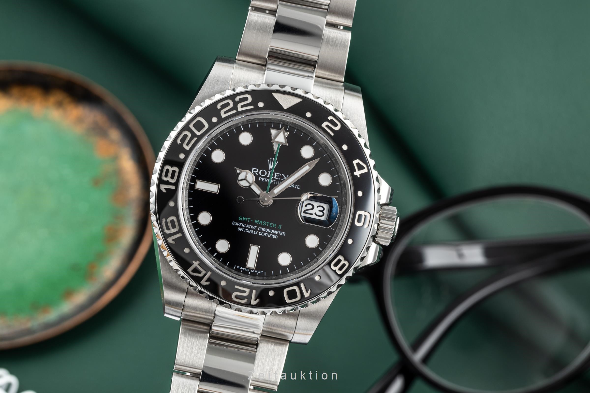 Rolex GMT-Master II acciaio automatismo Kal. 3186 Ref. 116710LN  | Zeitauktion