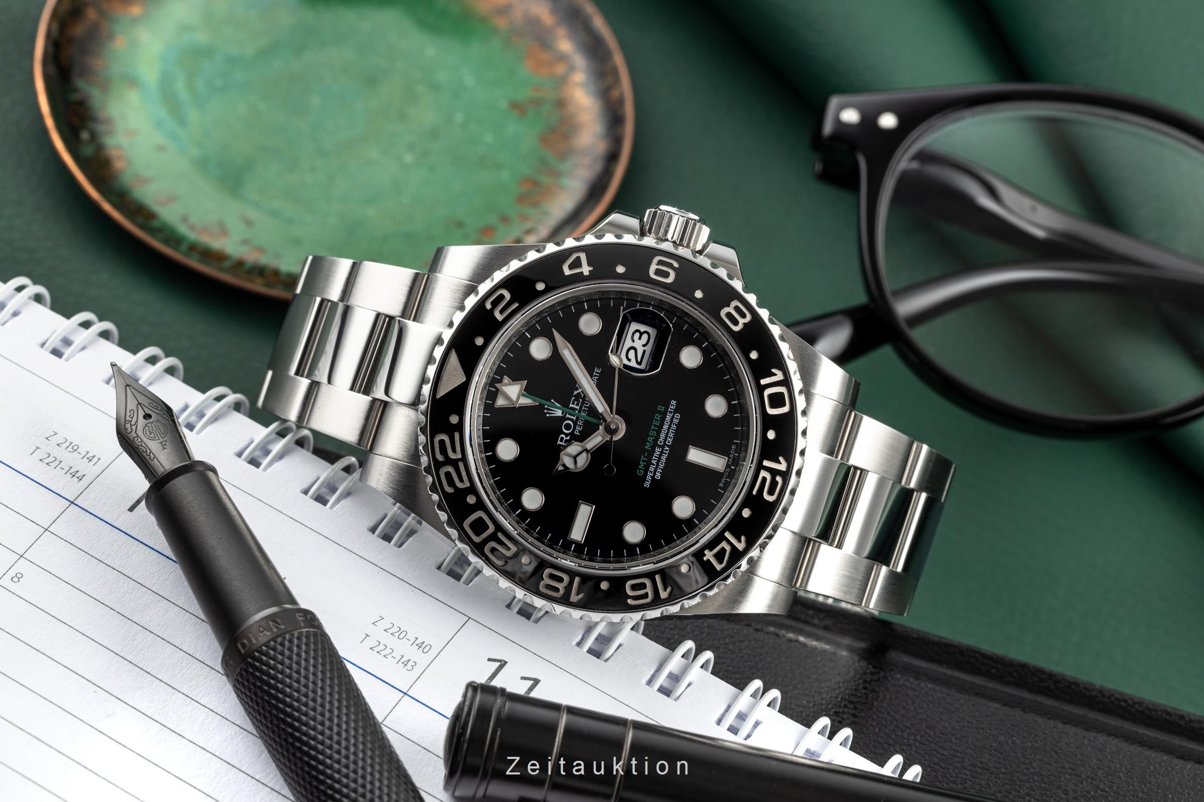 Rolex GMT-Master II steel automatic Kal. 3186 Ref. 116710LN  | Zeitauktion