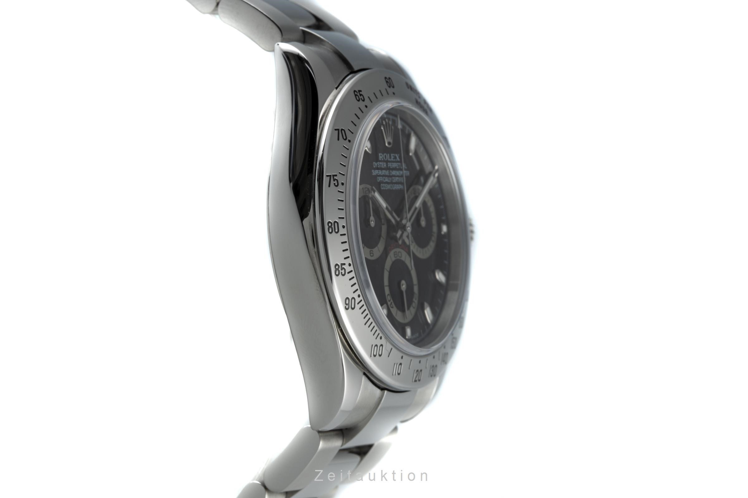 Rolex Daytona chronograph steel automatic Kal. 4130 Ref. 116520  | Zeitauktion