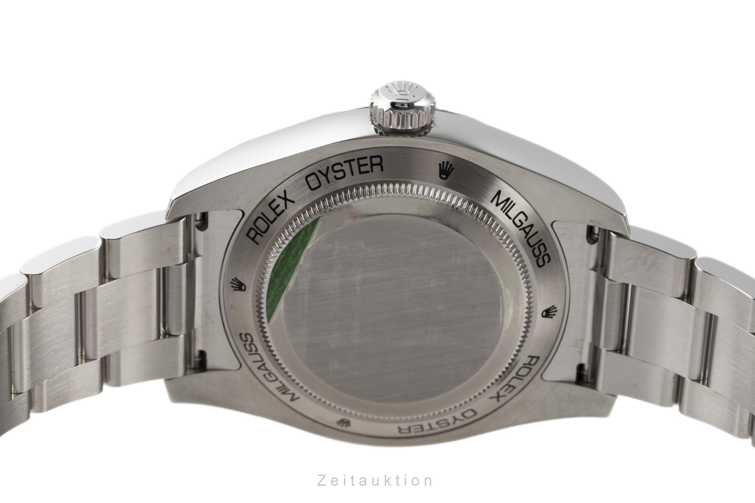 Rolex Milgauss acciaio automatismo Kal. 3131 Ref. 116400GV  | Zeitauktion