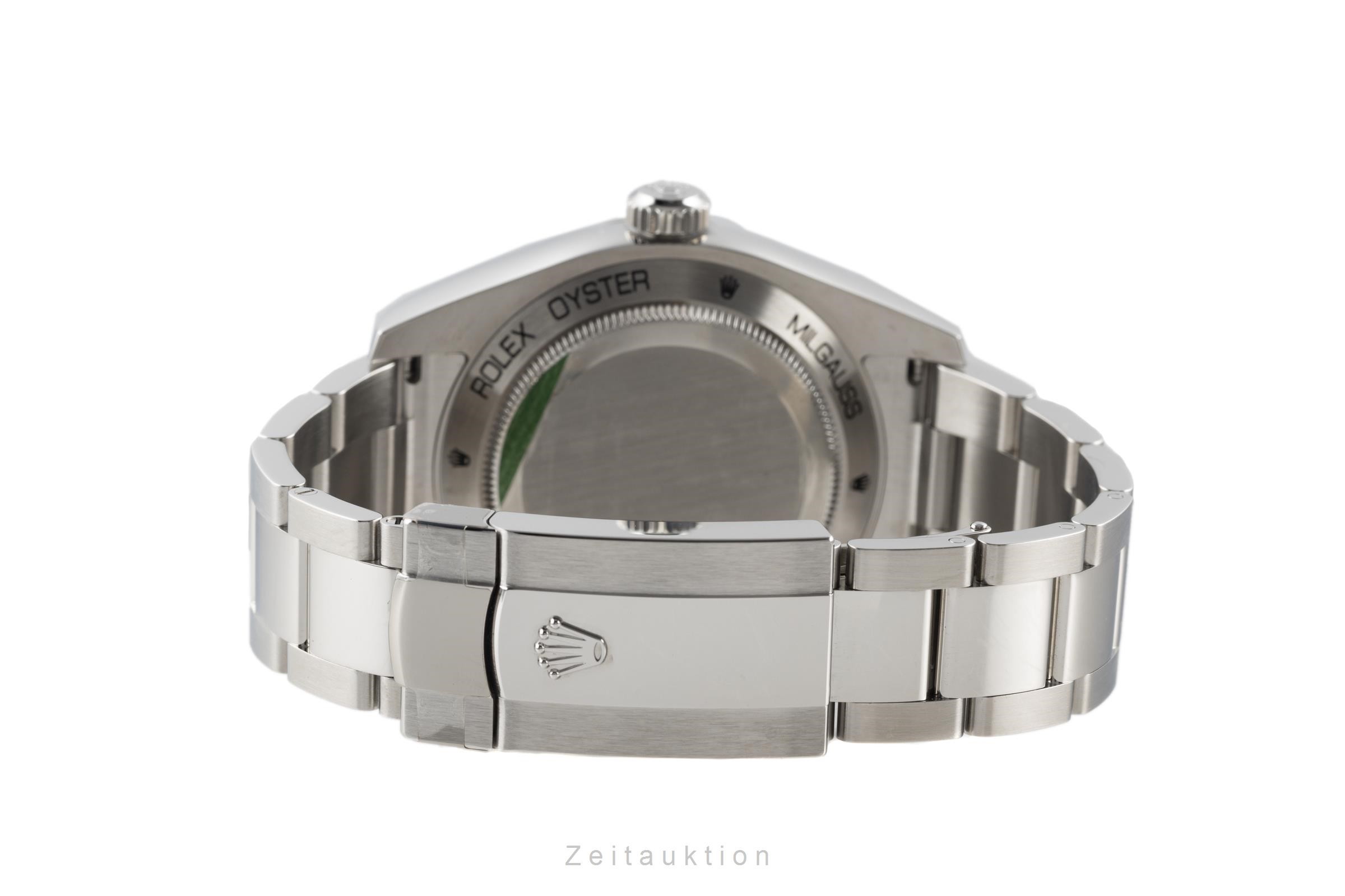 Rolex Milgauss acciaio automatismo Kal. 3131 Ref. 116400GV  | Zeitauktion