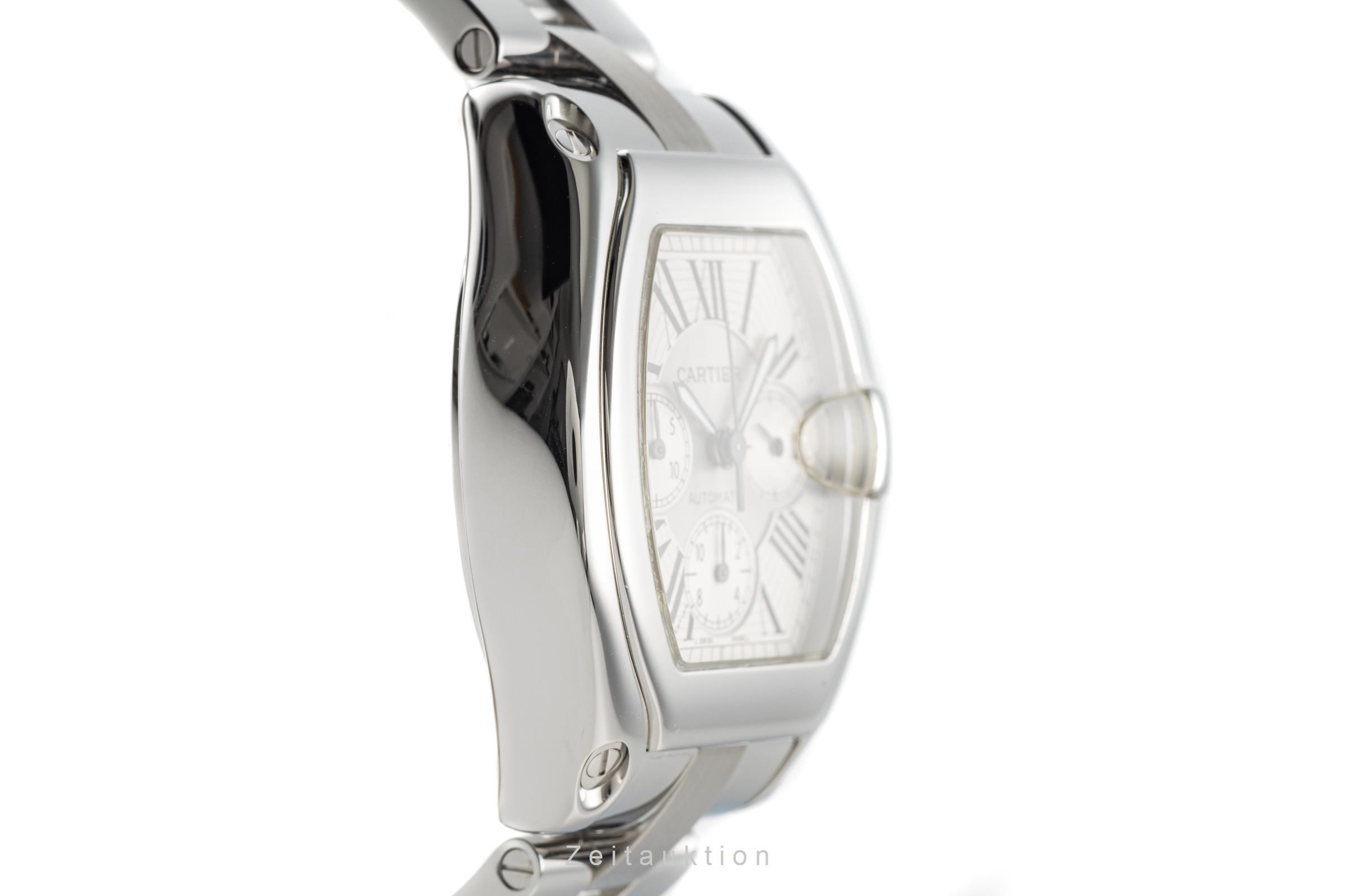Cartier Roadster cronografo acciaio automatismo Kal. 8510 Ref. 2618  | Zeitauktion